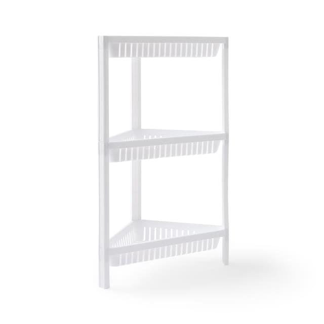 3 Tier Plastic Corner Shelf Kmart