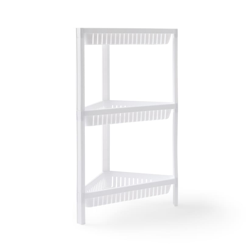 3 Tier Plastic Corner Shelf Kmart