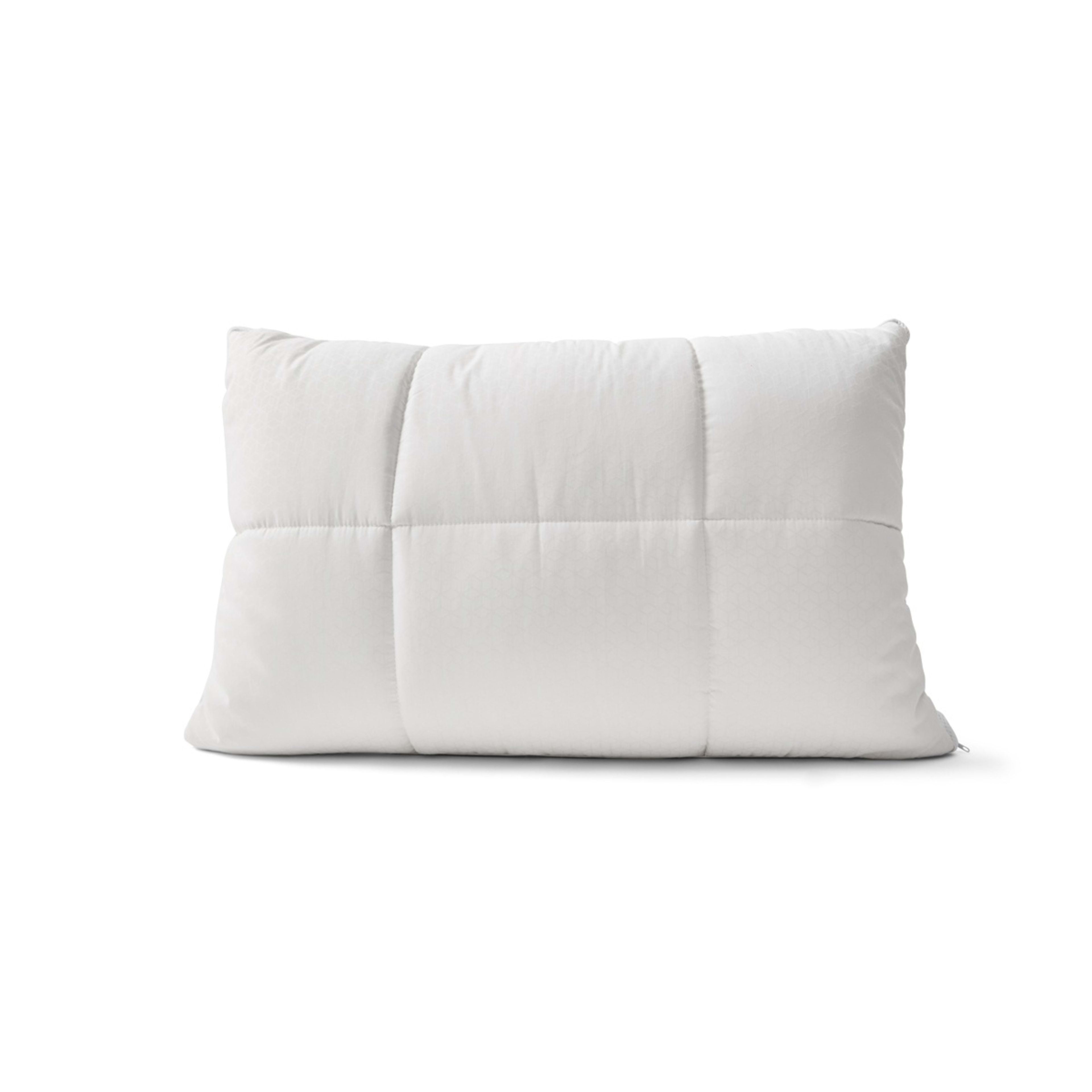 1 Adjustable Memory Foam Cooling Pillow - High Profile, White