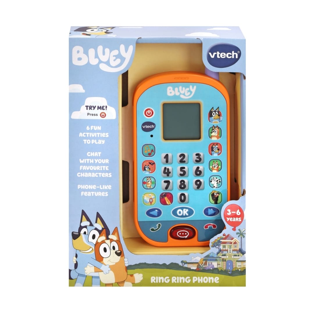 VTech Bluey Ring Ring Phone Kmart