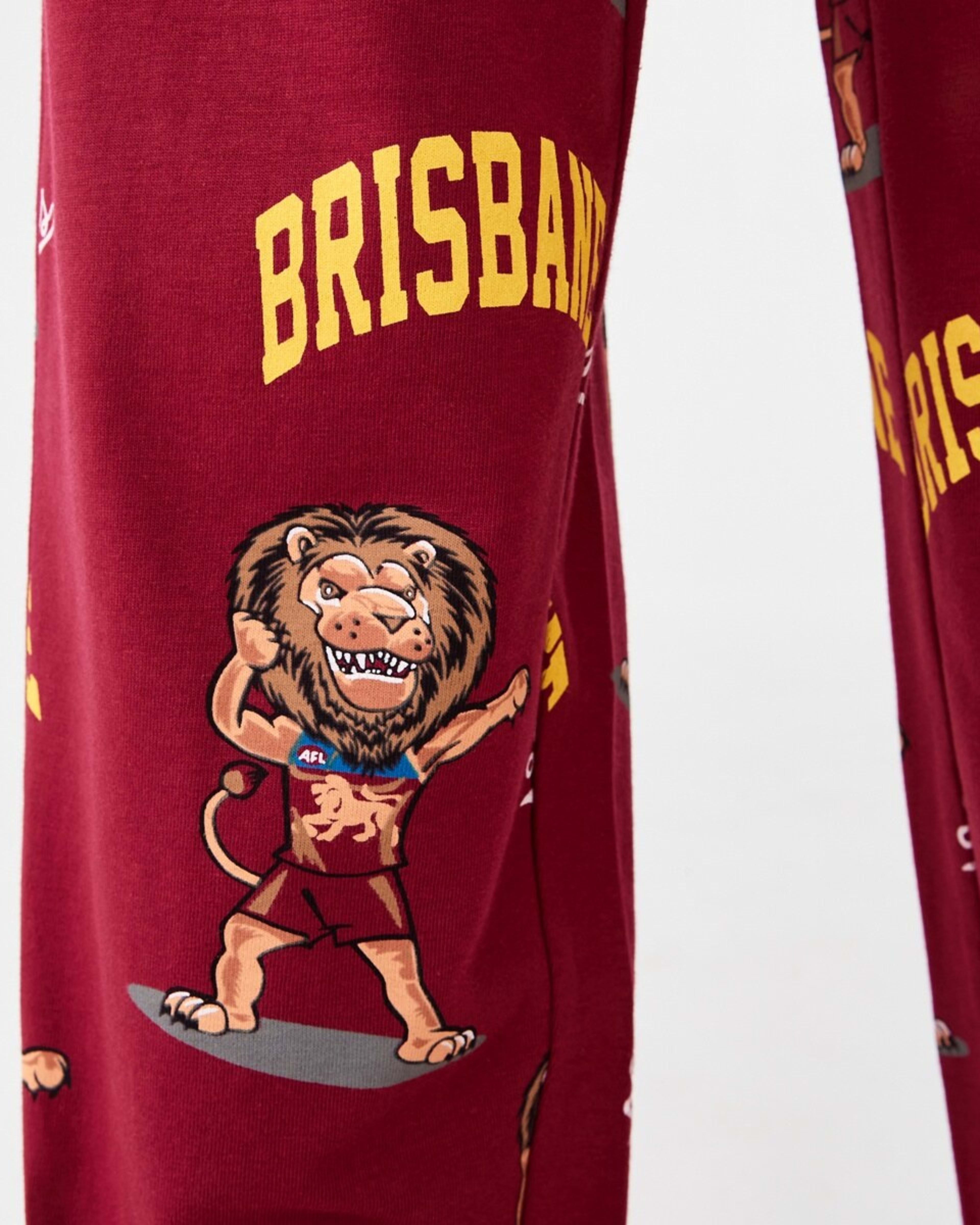 5 Official AFL Kids Pyjama Set Brisbane, 5 of 9