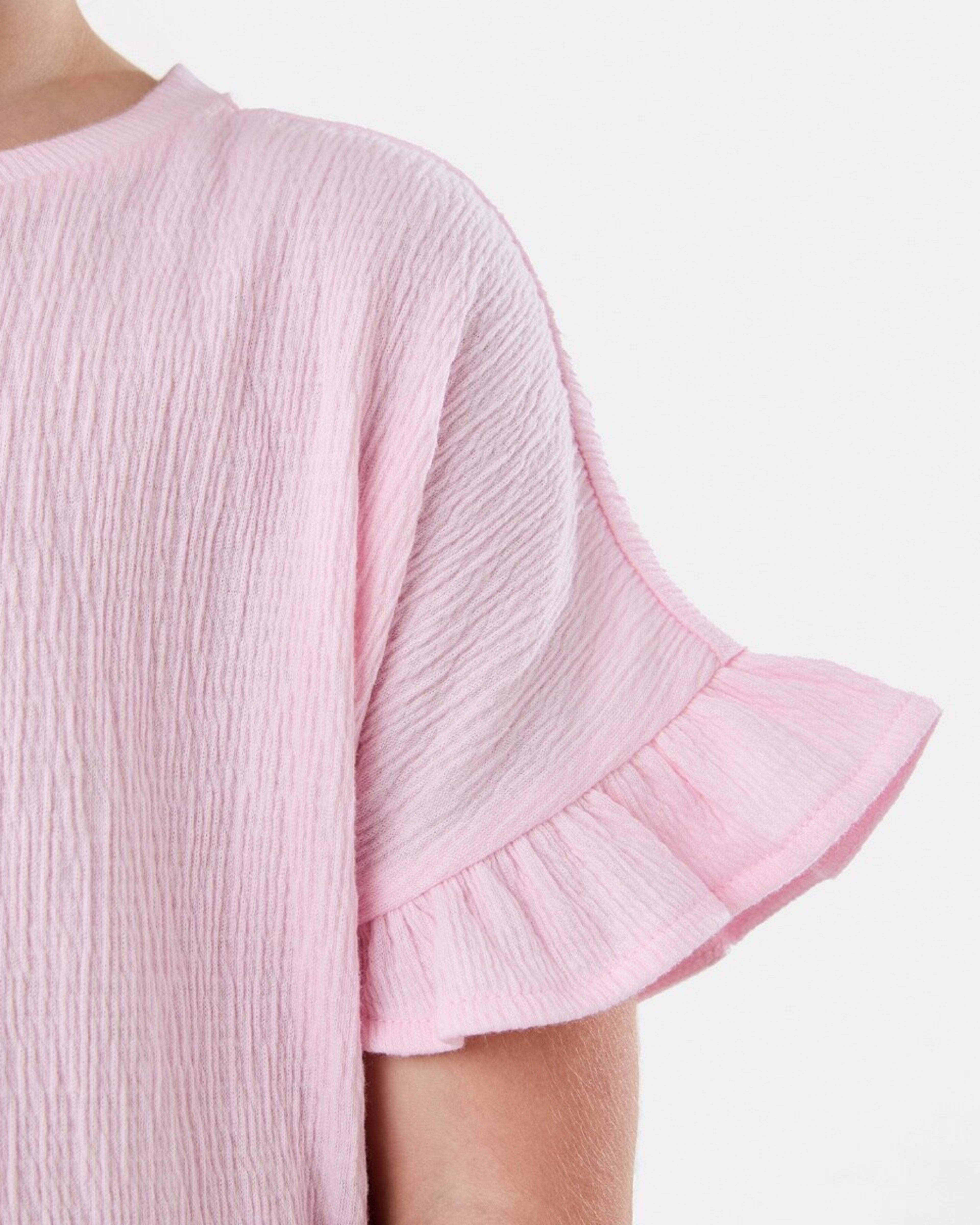 4 Short Sleeve Crinkle T-shirt BALLERINA, 4 of 6