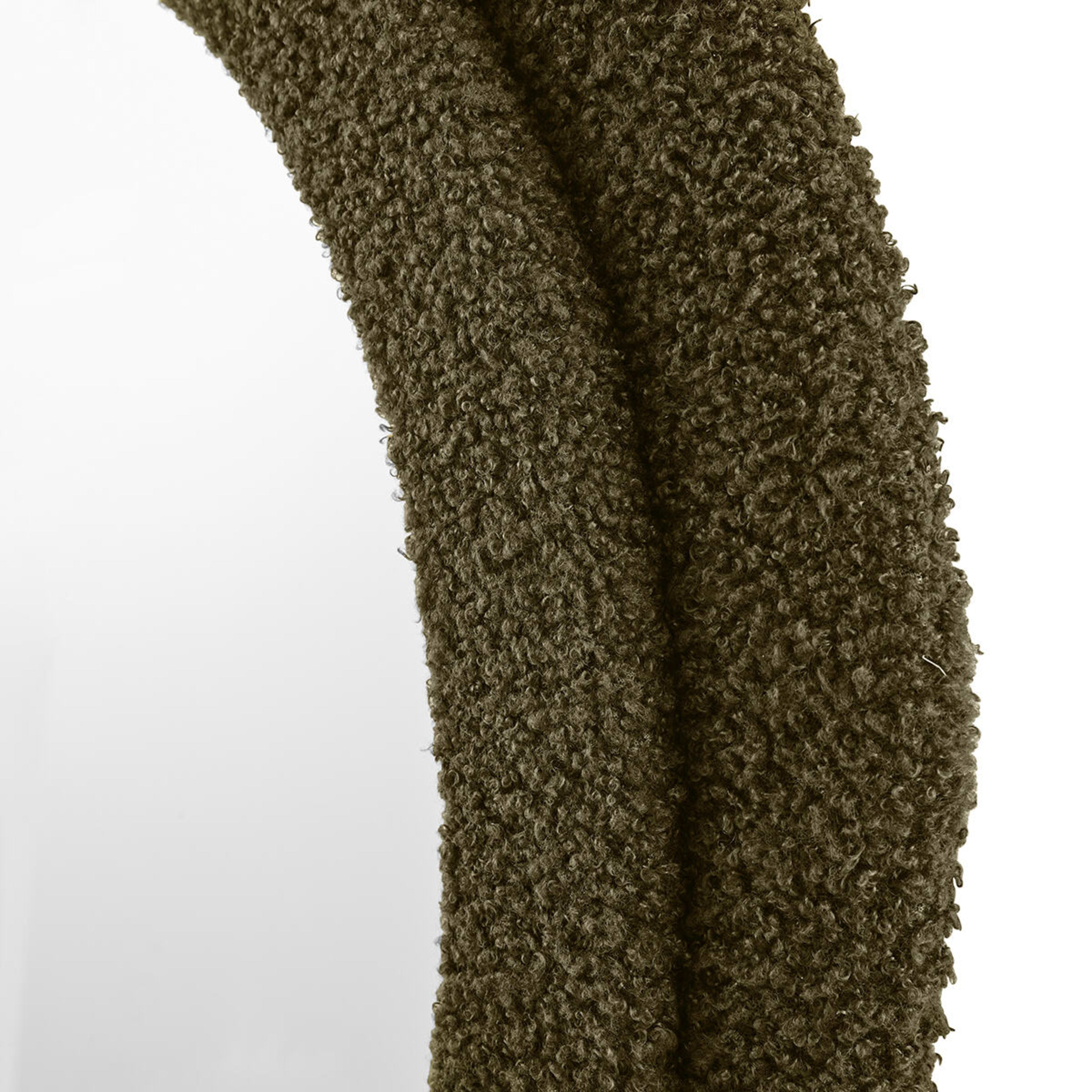 3 Wavy Boucle Floor Mirror, 3 of 6