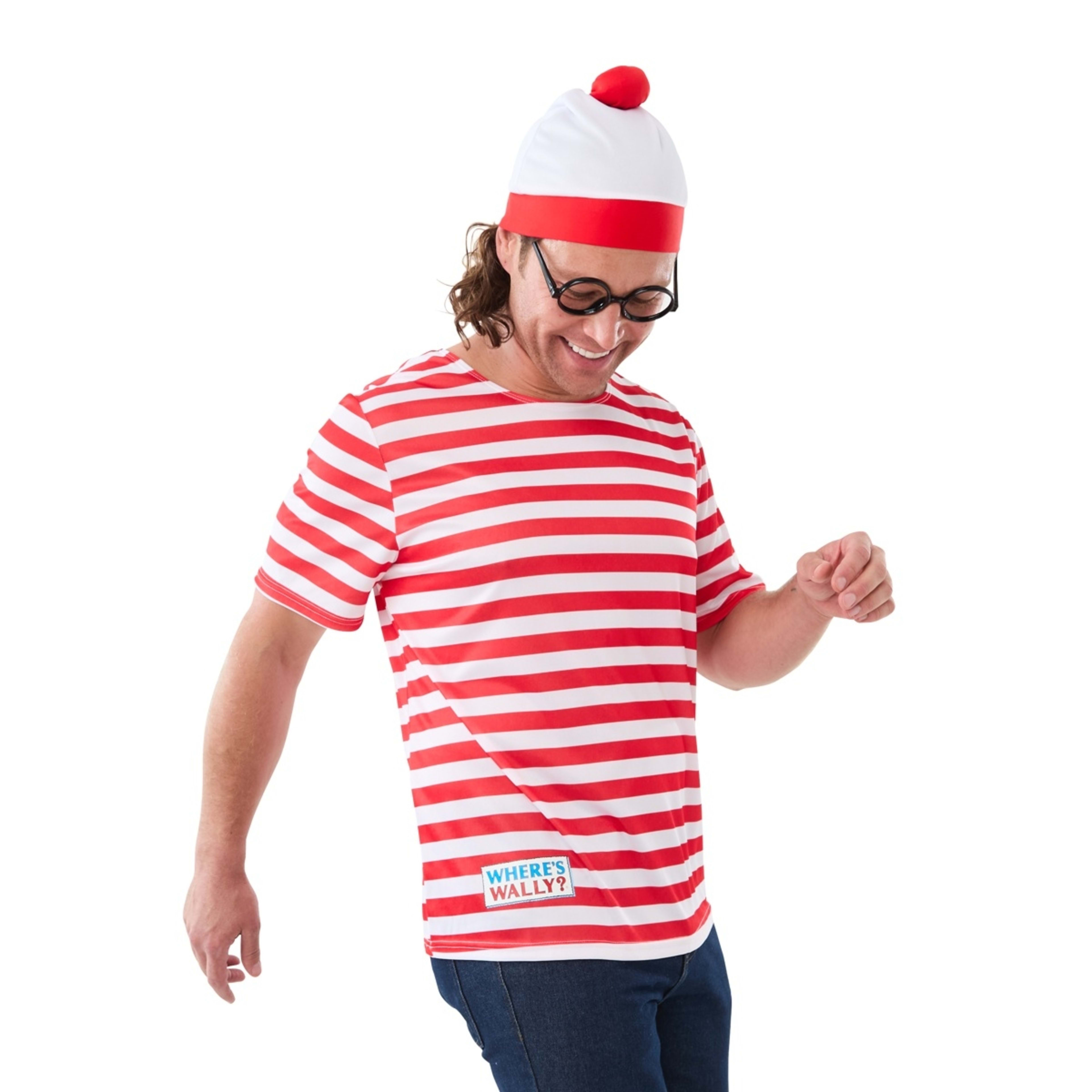 2 Where's Wally Costume Set - Adult, Medium, 2 of 10