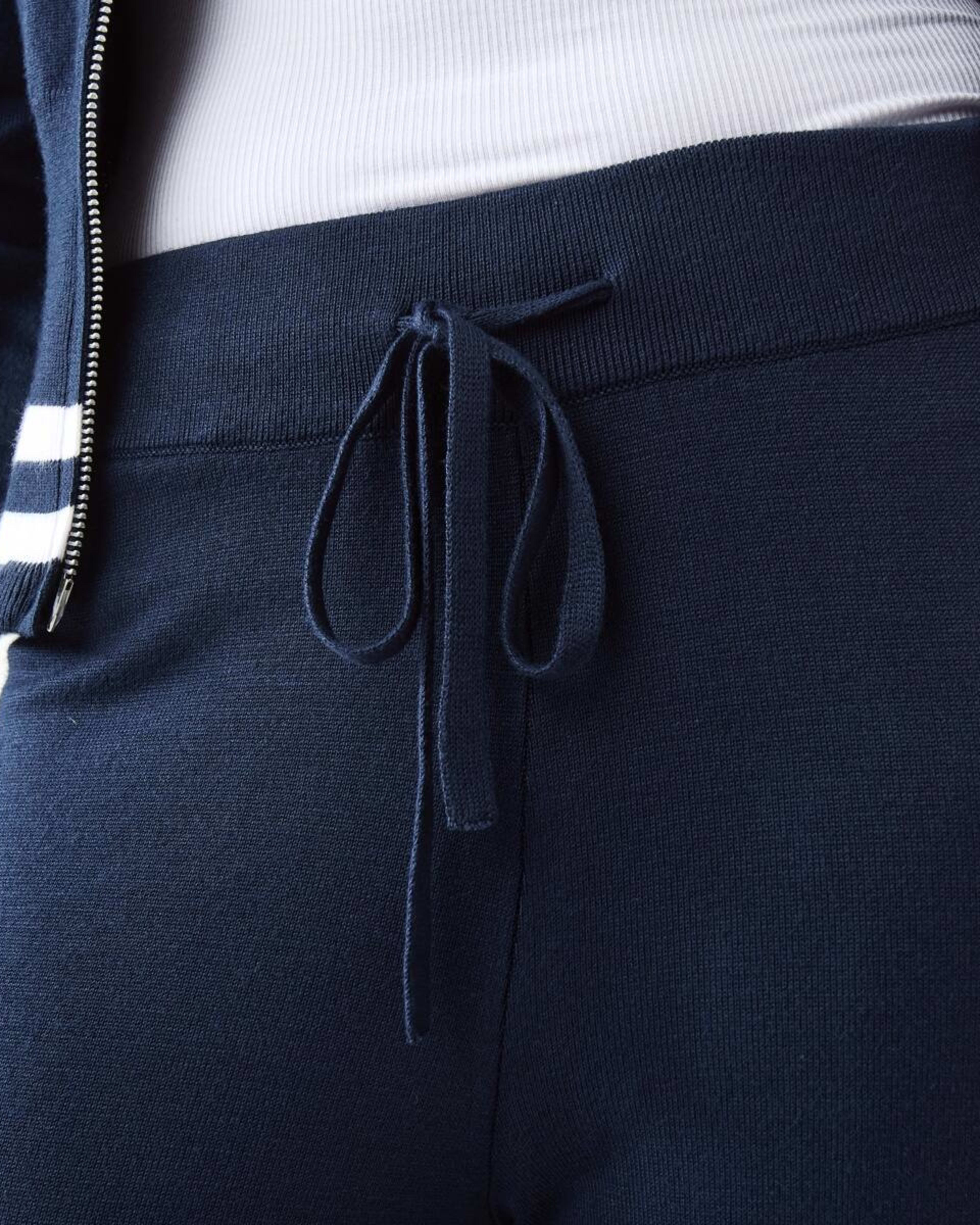 5 True Knit Tie Waist Pants Navy Blaze, 5 of 6