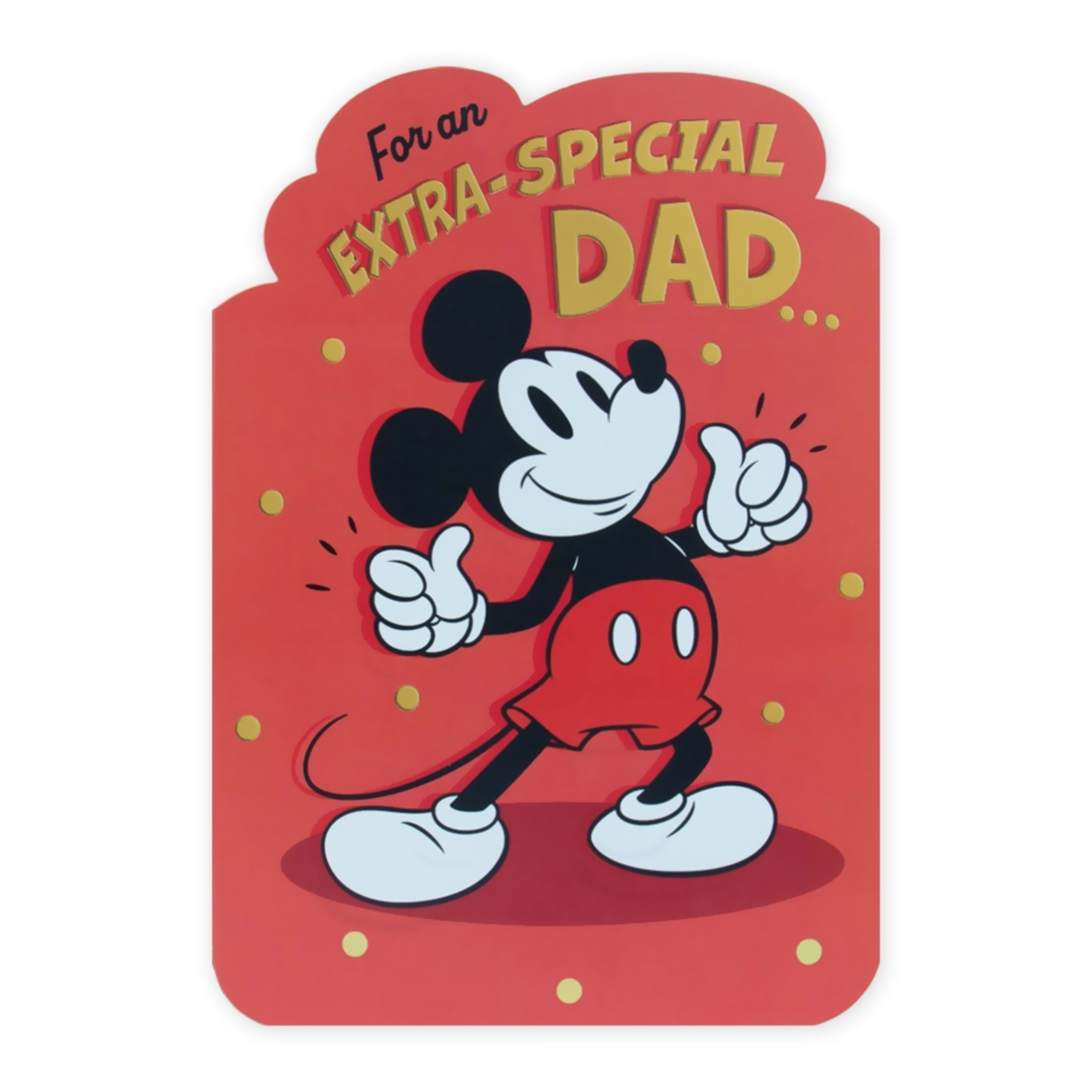 Hallmark Disney Mickey Mouse Father's Day Card - Extra Happy, Extra ...