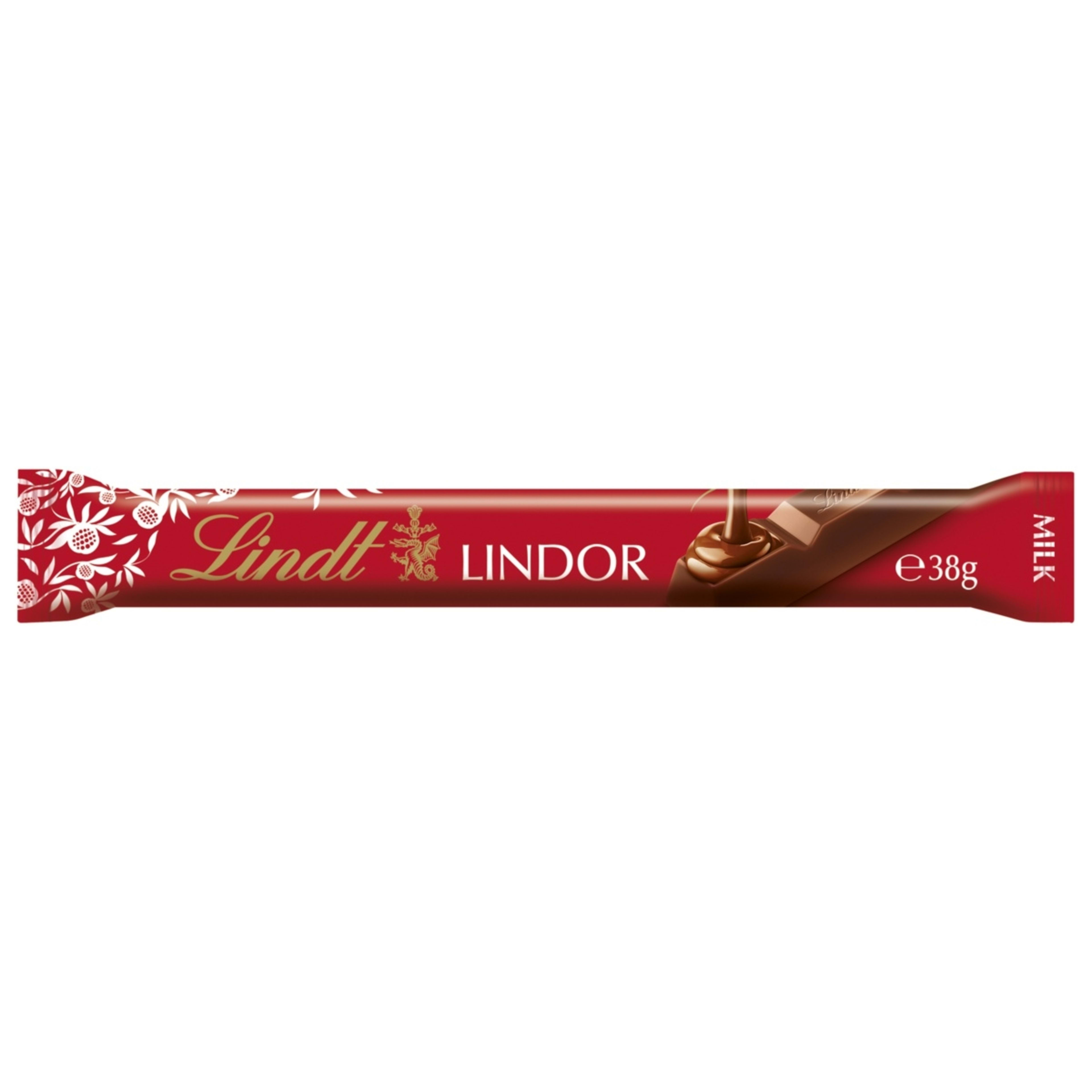 1 Lindt LINDOR Milk Chocolate Bar 38g