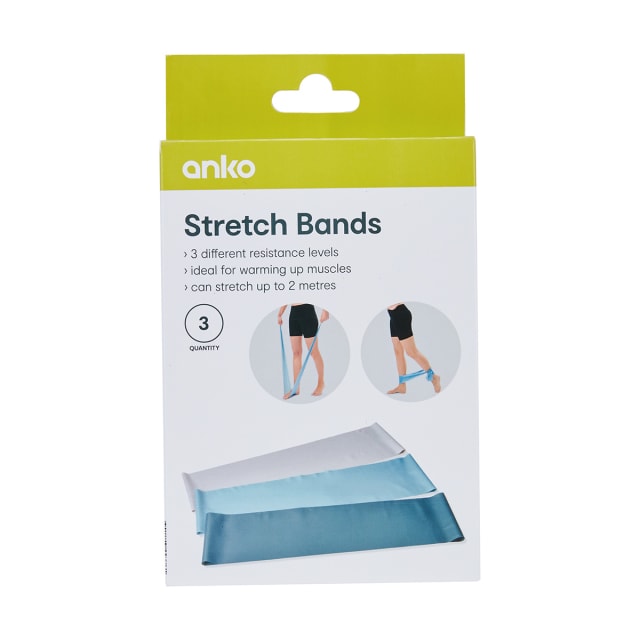 3 Pack Stretch Bands Kmart