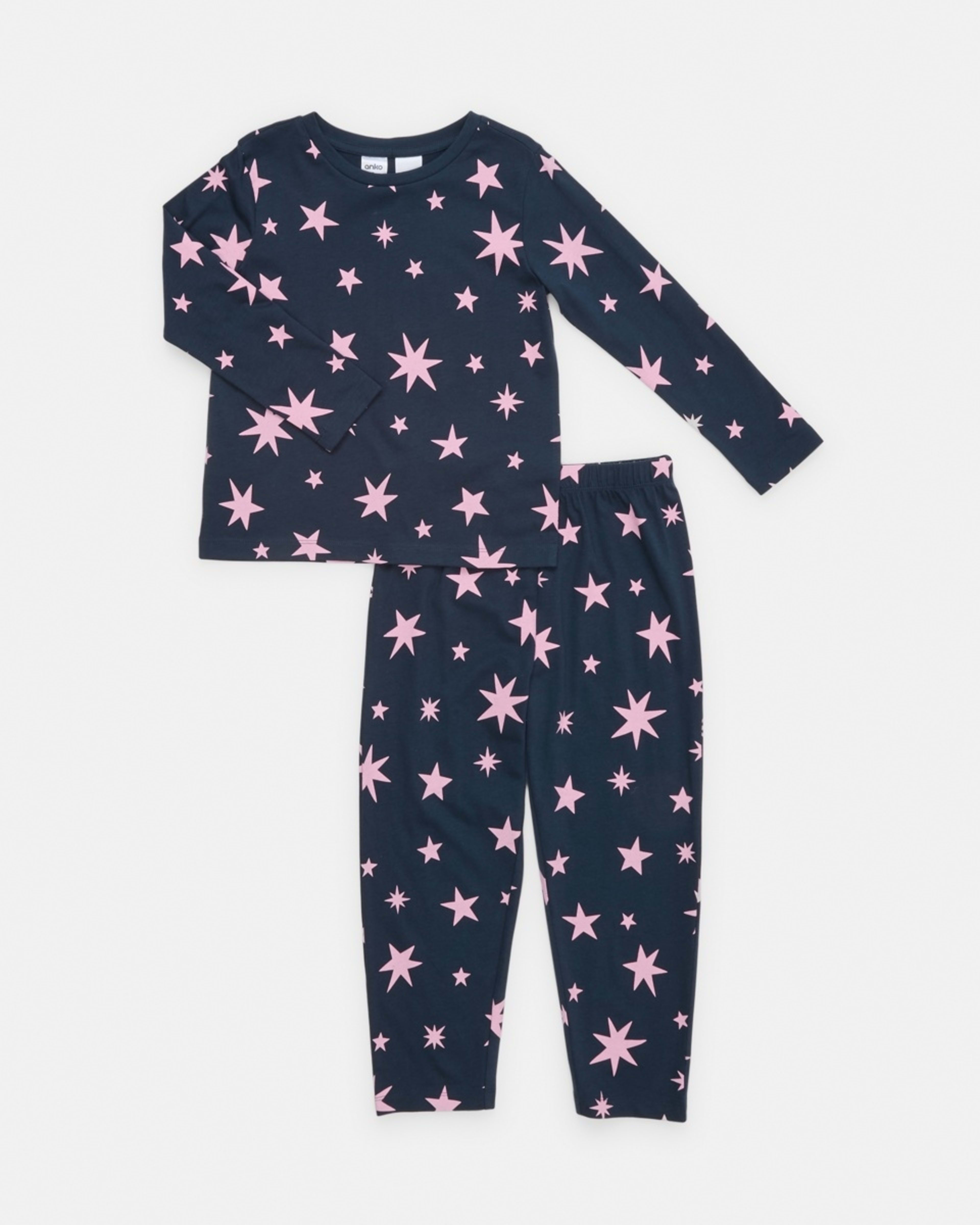 5 Knit Pyjama Set Nvy Stars, 5 of 8