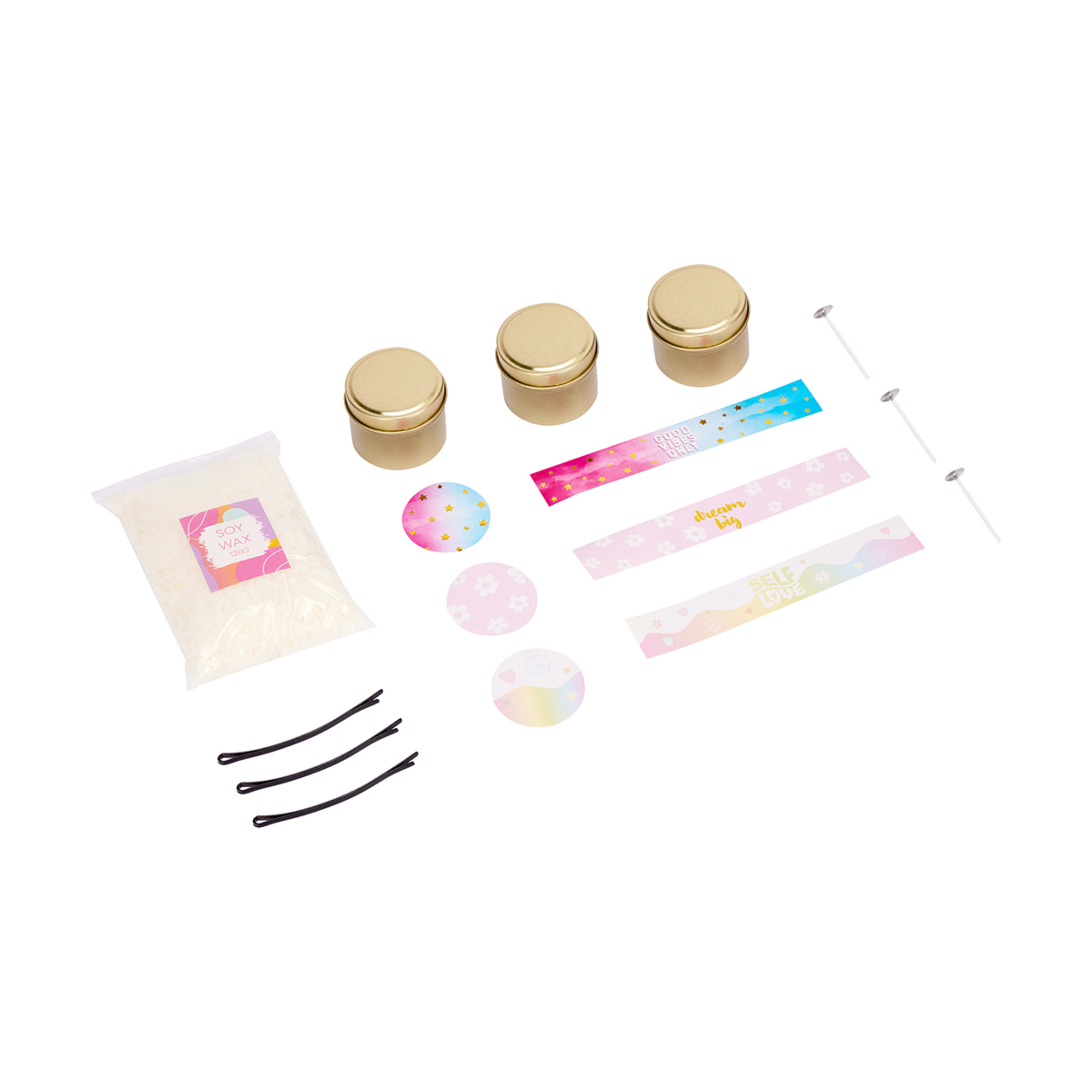 Positivity Candles Decorating Kit Kmart