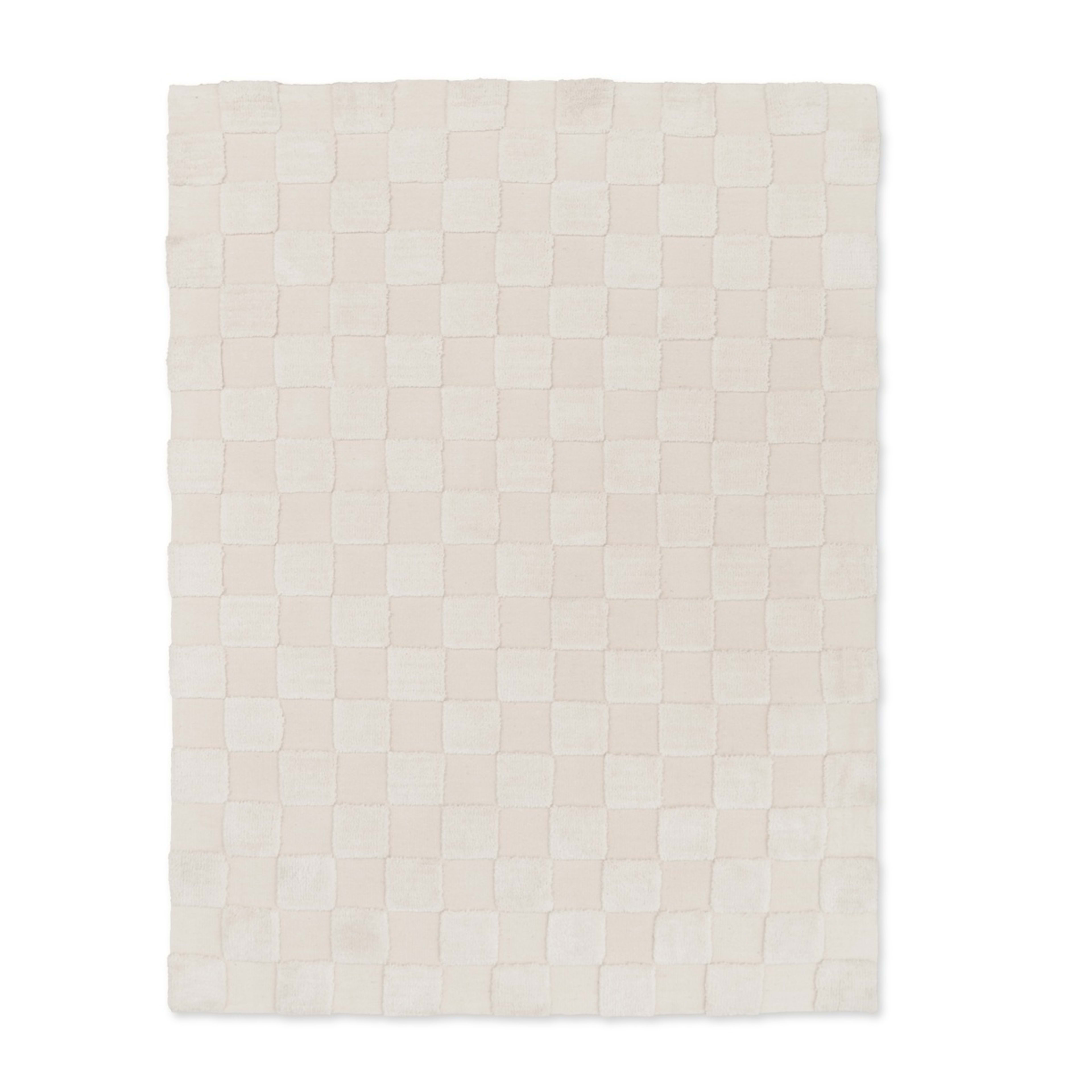 6 Check Rug - Natural, Medium - 180cm x 133cm, 6 of 8