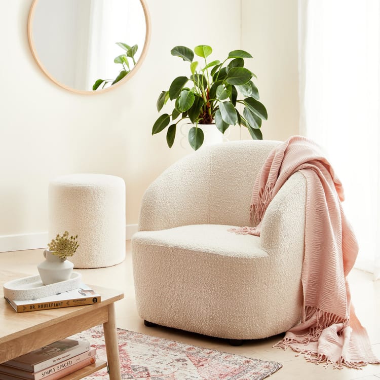 Ada Boucle Chair Kmart