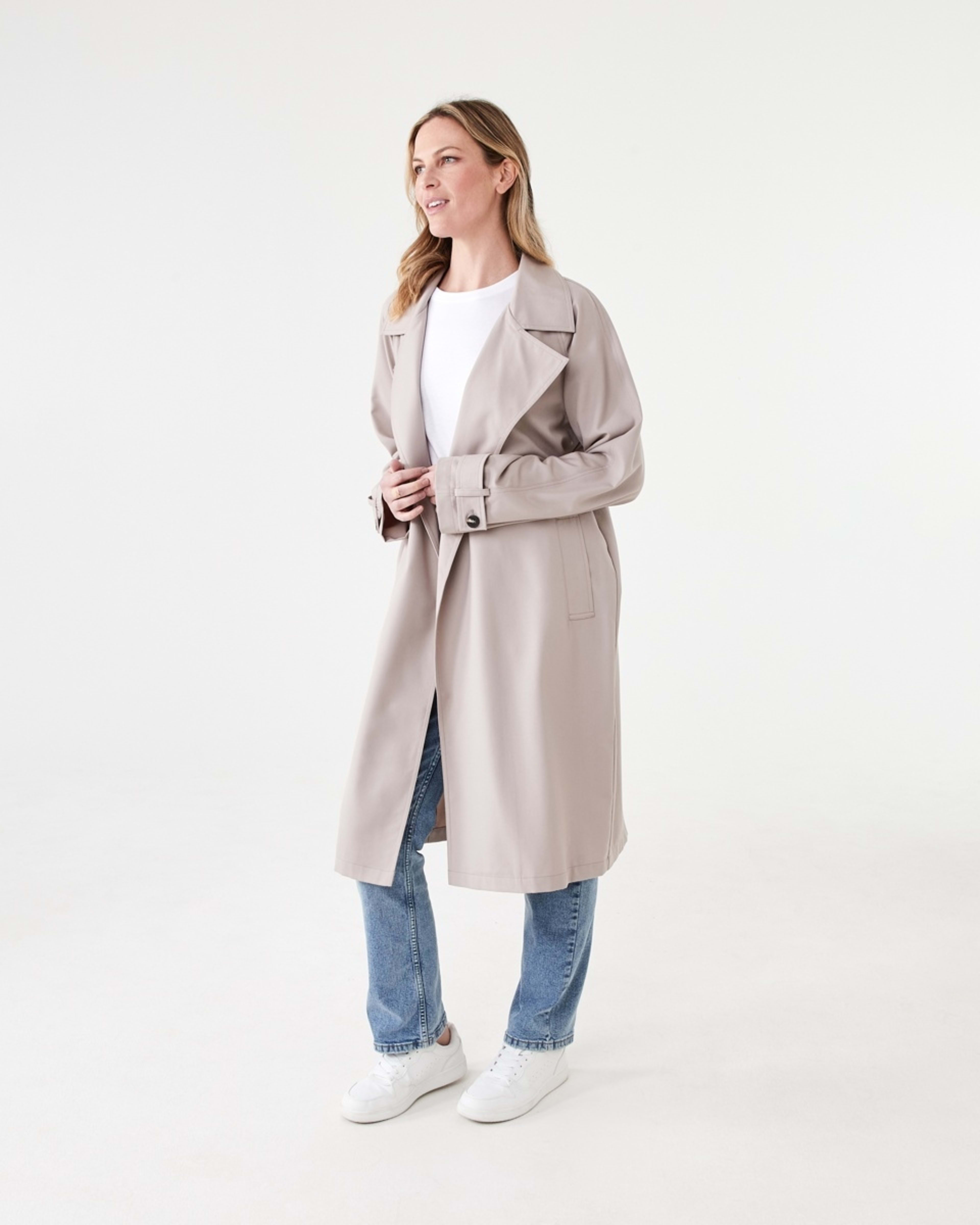 2 Drape Jacket FADED TAUPE, 2 of 6