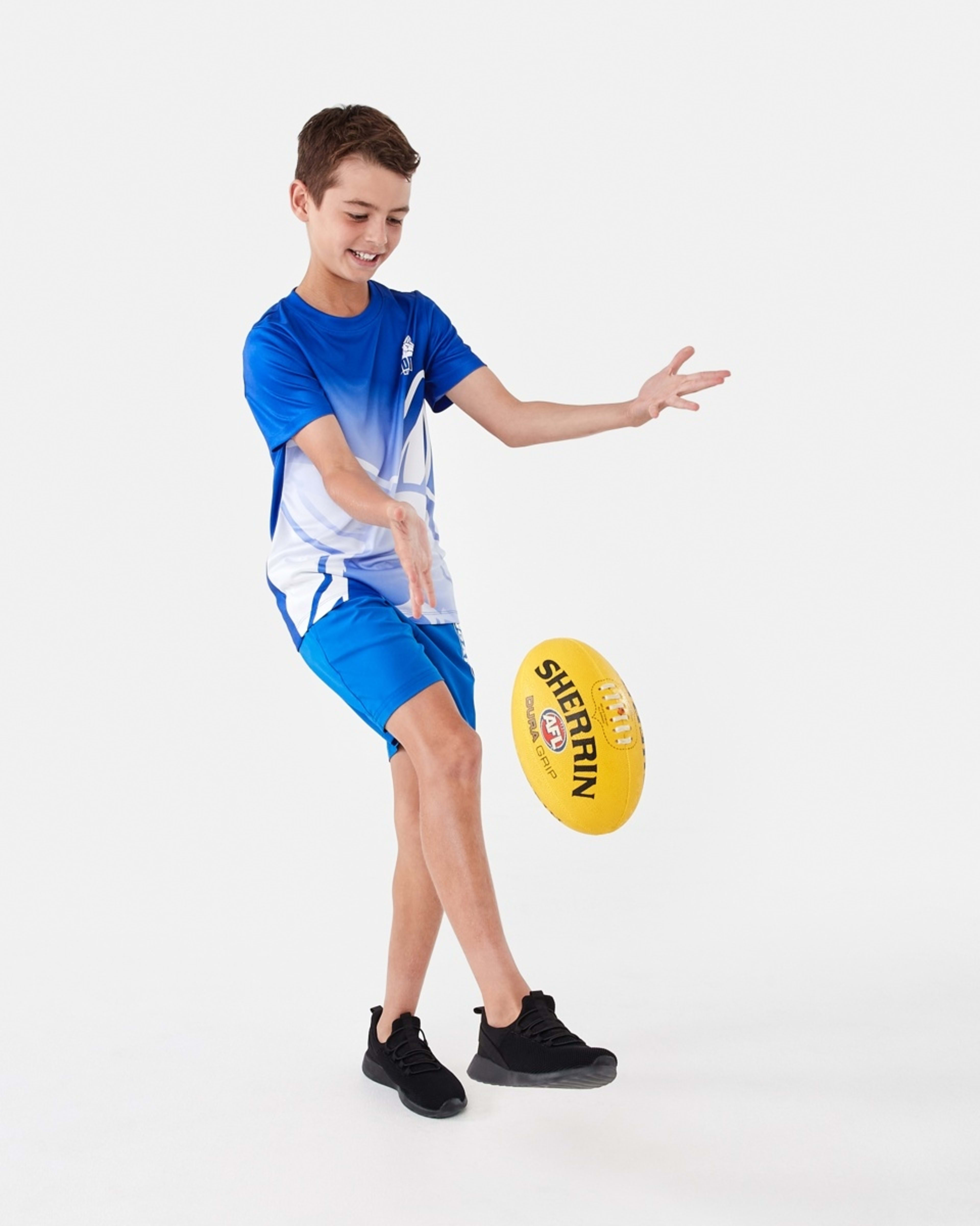 2 Official AFL Kids Training T-shirt Kangaroos, 2 of 10