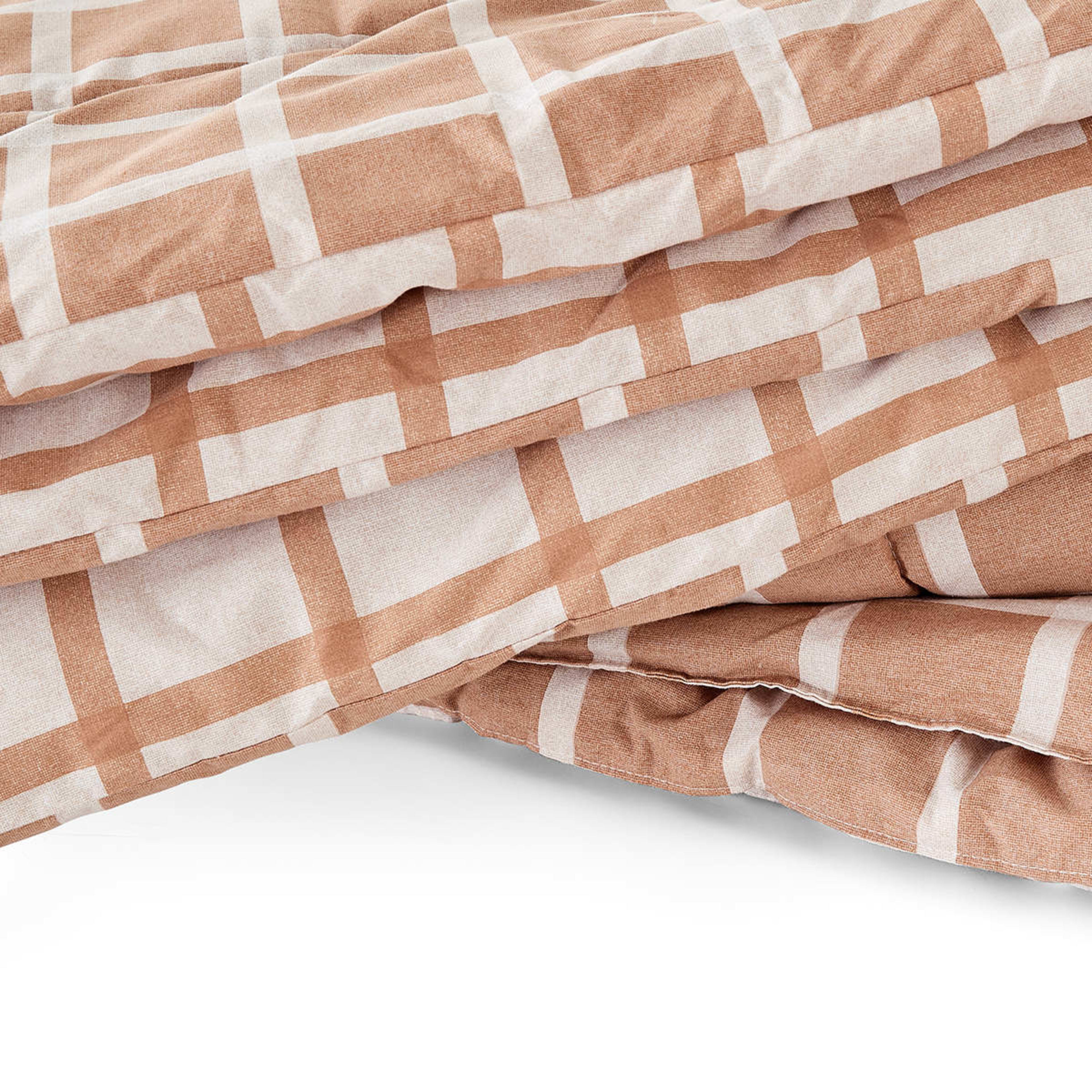 Harley Cotton Rich Reversible Comforter Set King Bed, Brown Kmart