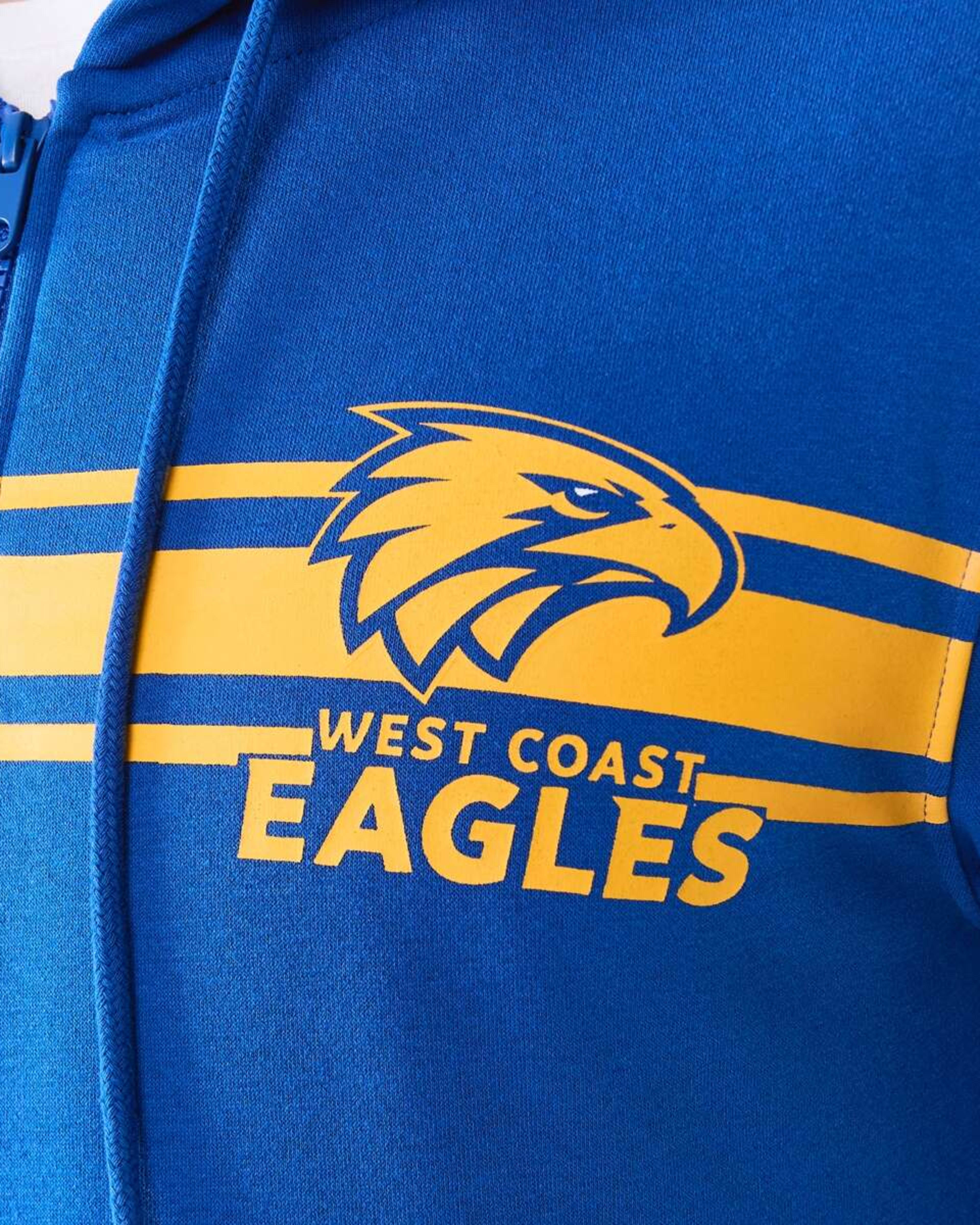 8 Official AFL Adult Zip Through Hoodie West Coast, 8 of 9