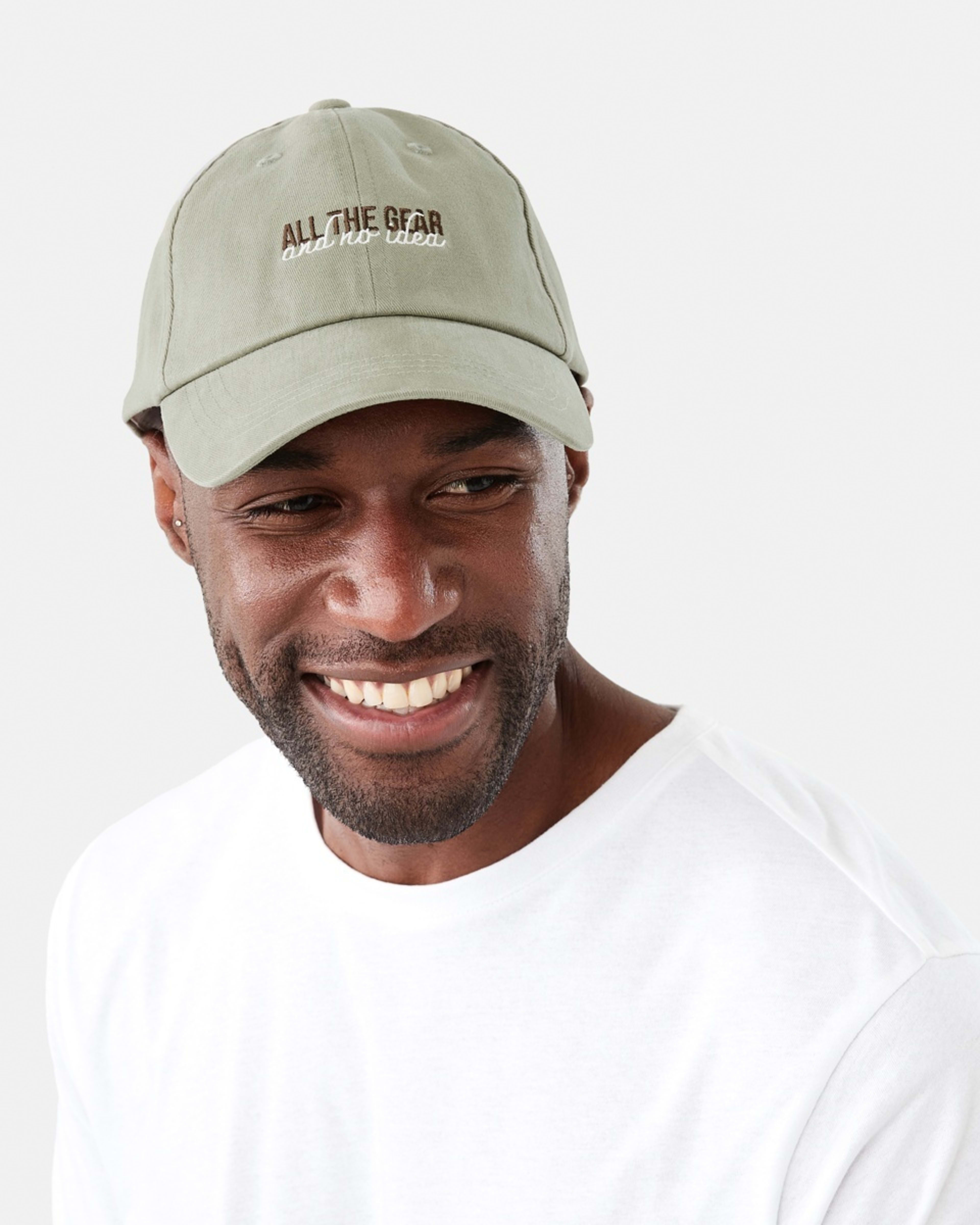 4 Unstructured Baseball Cap KHAKI, 4 of 4