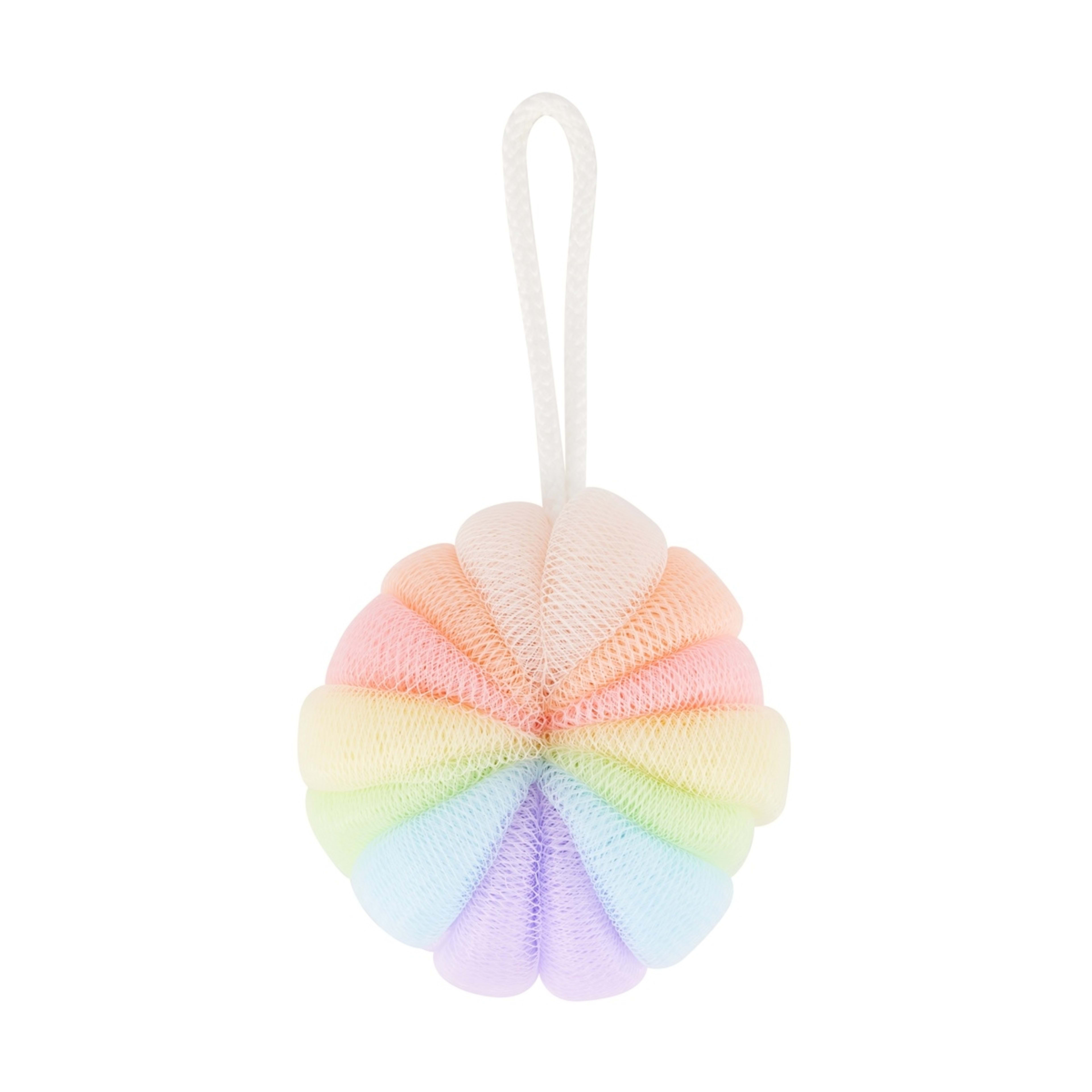 1 OXX Bodycare Bath Puff - Rainbow Swirl