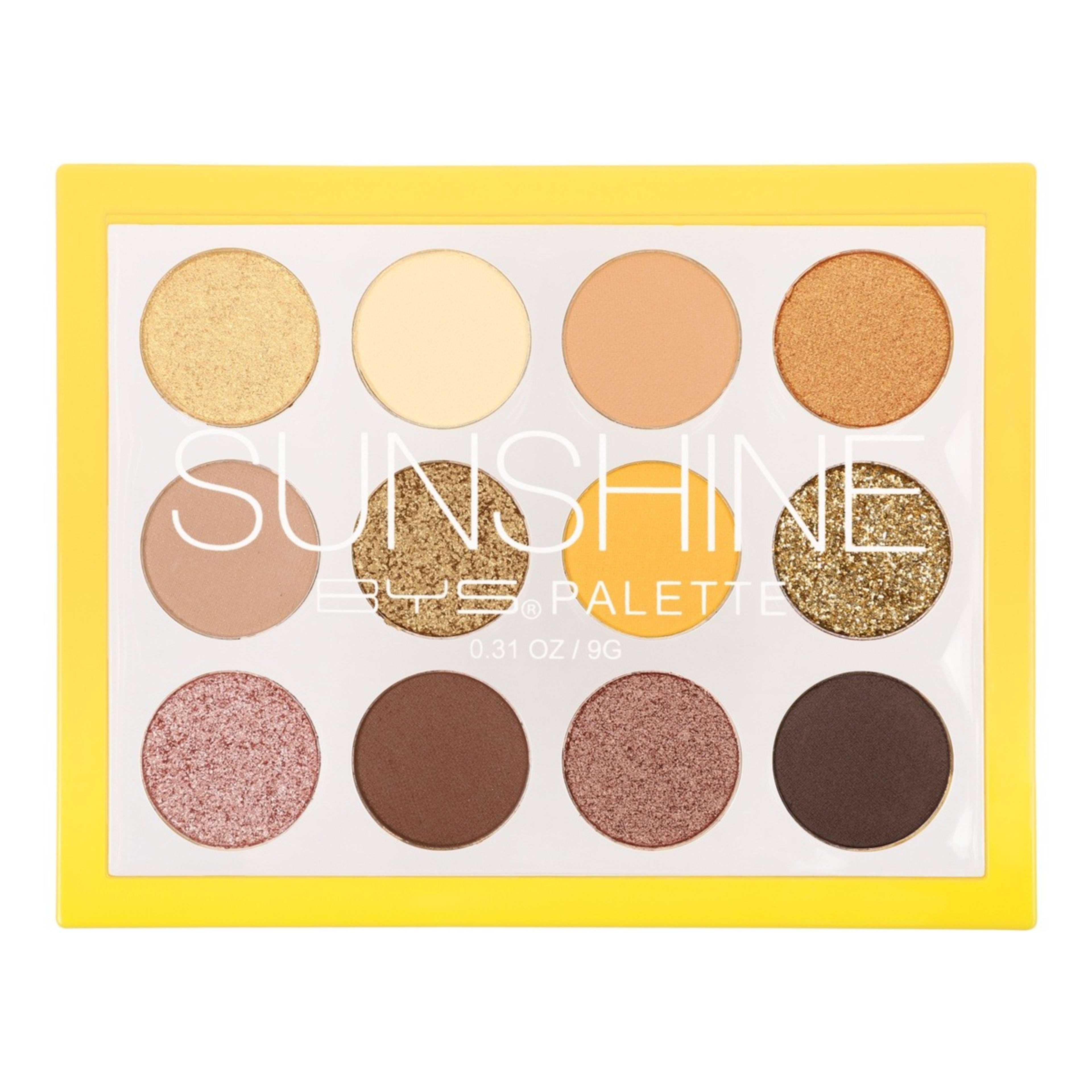 1 BYS 12 Shades Eyeshadow Palette - Sunshine