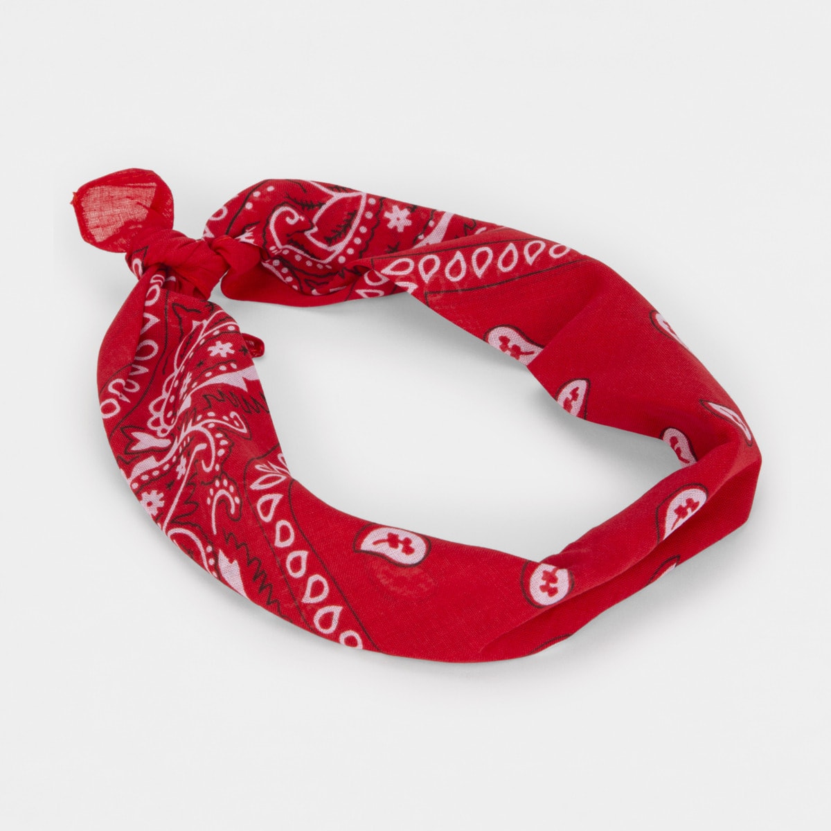 Paisley Hair Bandana Red Kmart
