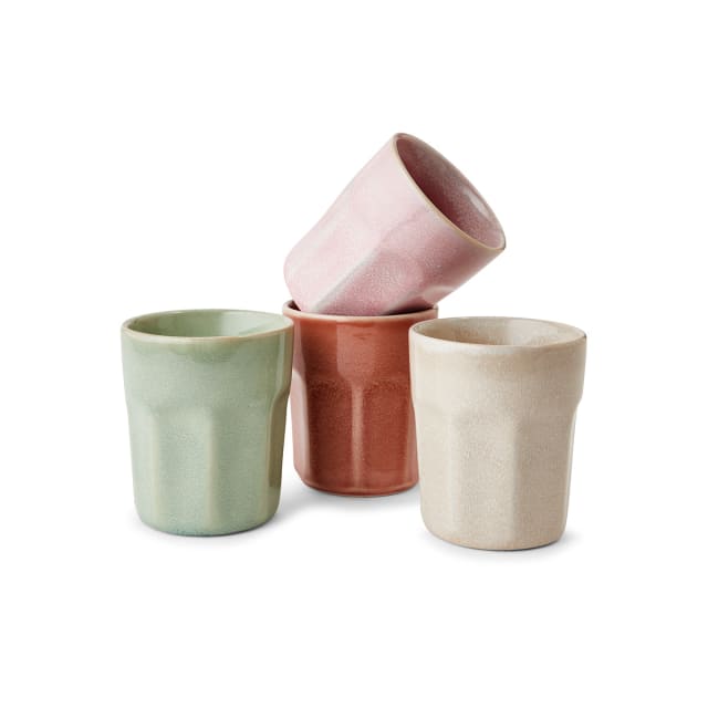 4 Pack Glazed Latte Cups Kmart