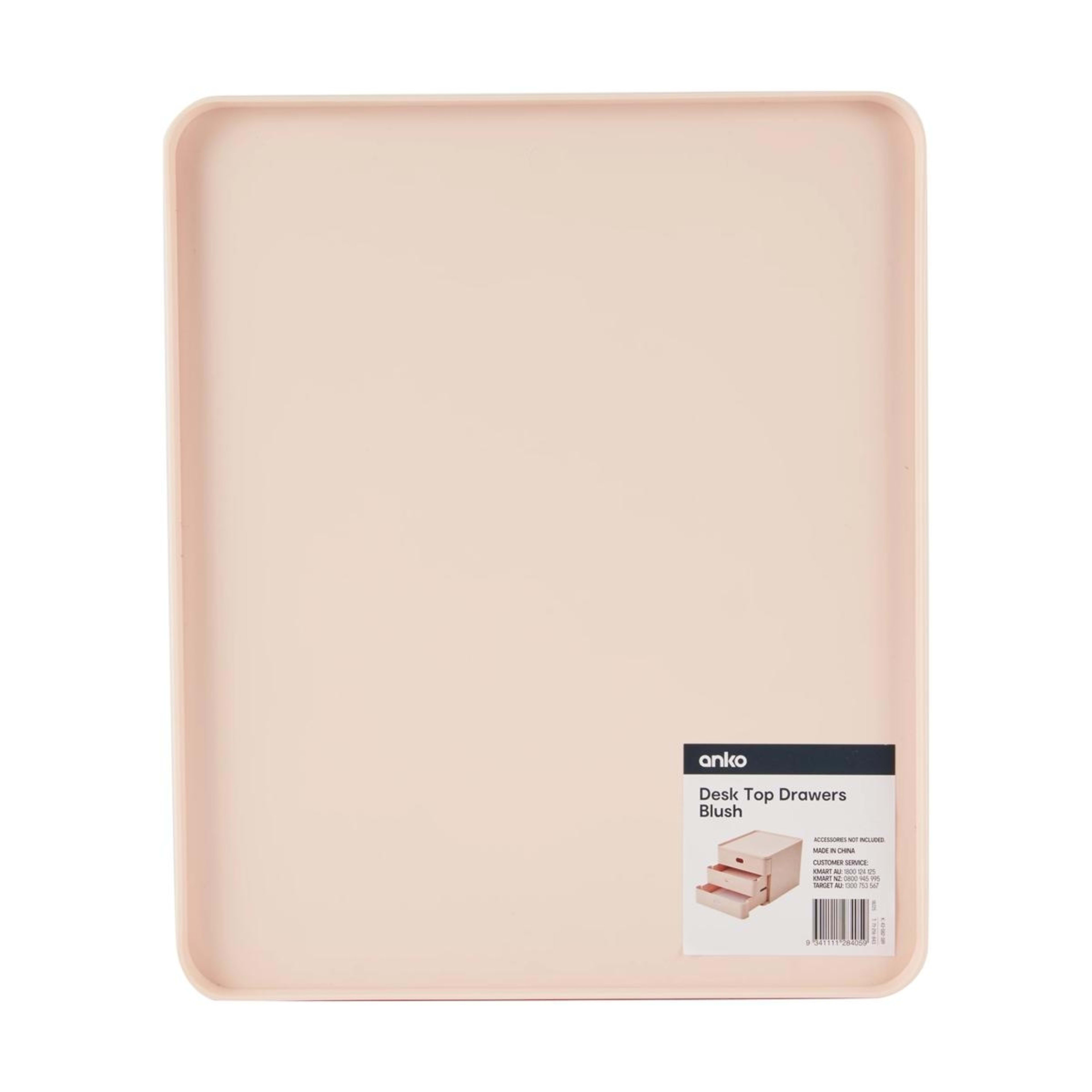 5 Desk Top Drawers - Blush, 5 of 5