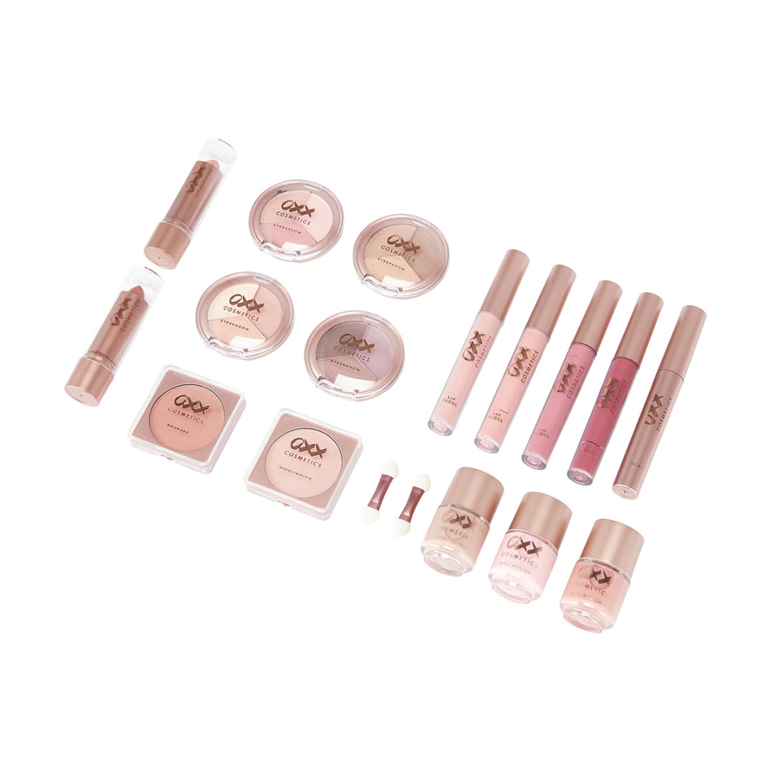 OXX Cosmetics 18 Piece Makeup Set Quartz Kmart