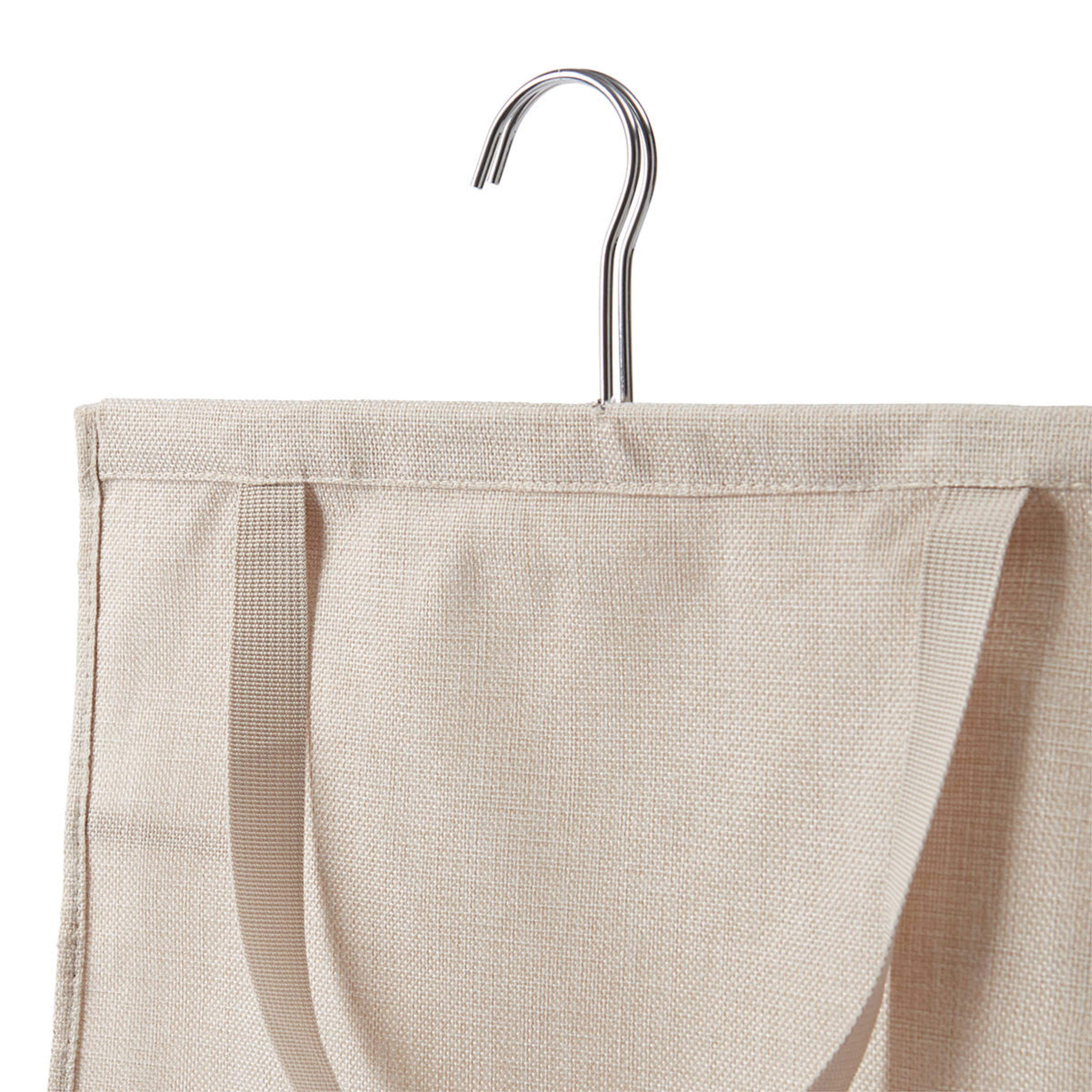 Linen Look Hanging Organiser Kmart