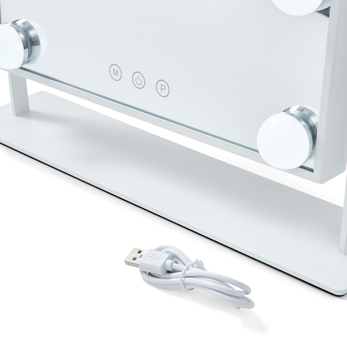 Small Hollywood Mirror - White - Kmart