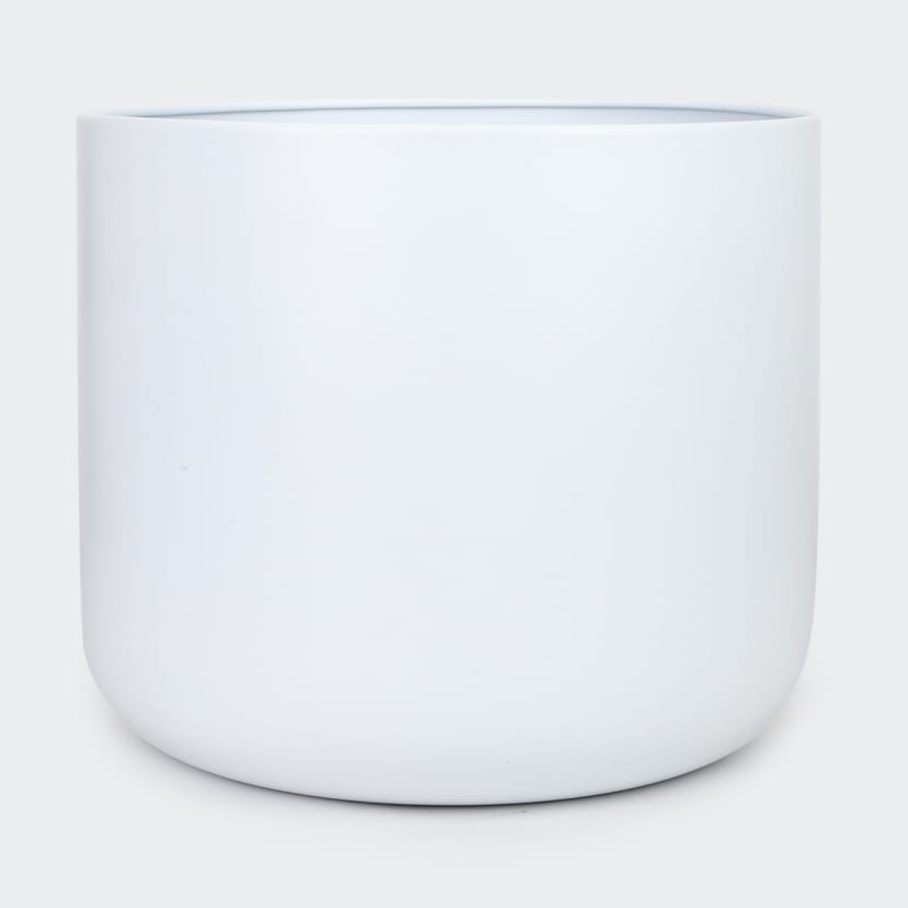 Extra Large Metal Pot White Kmart