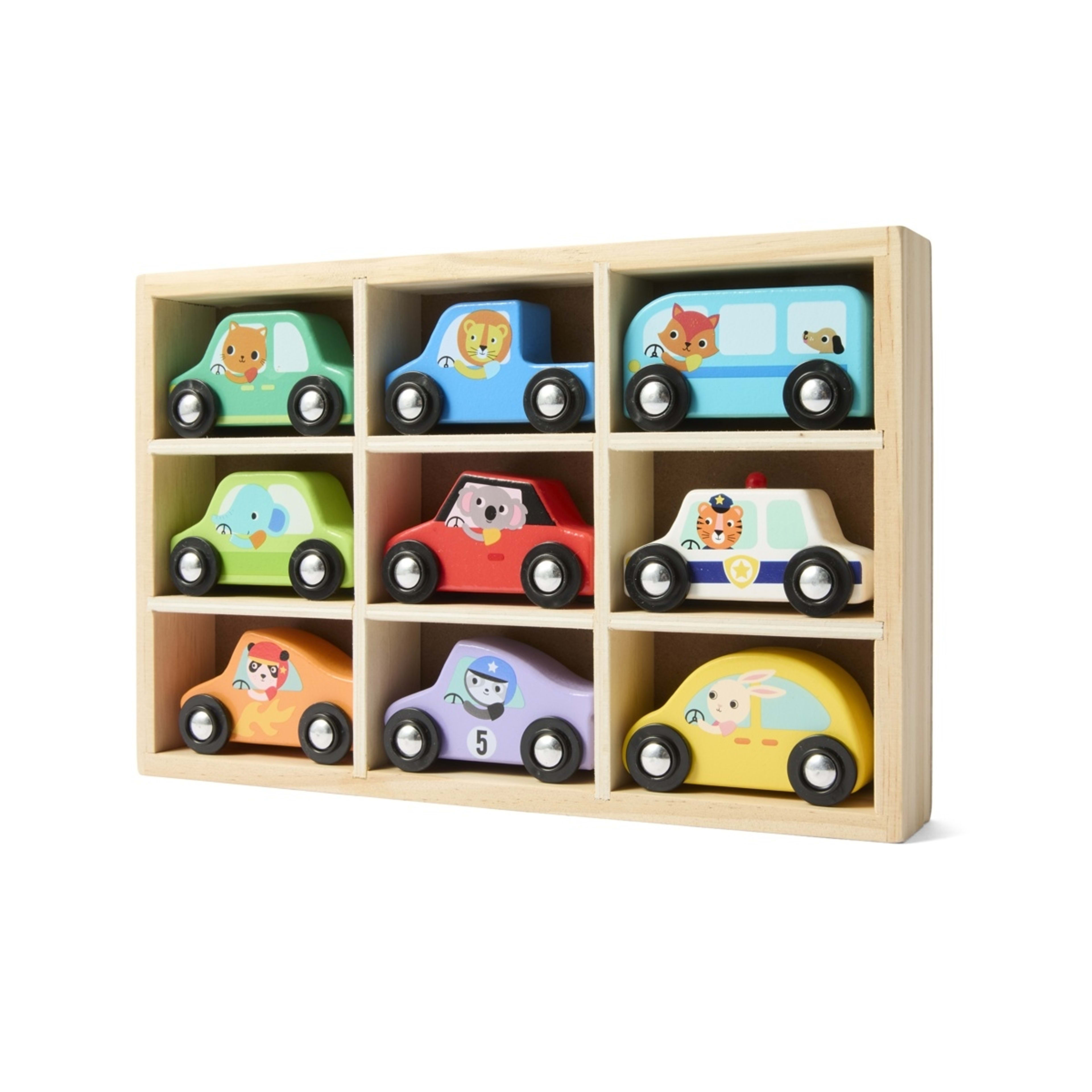 3 Wooden Car Set, 3 of 10