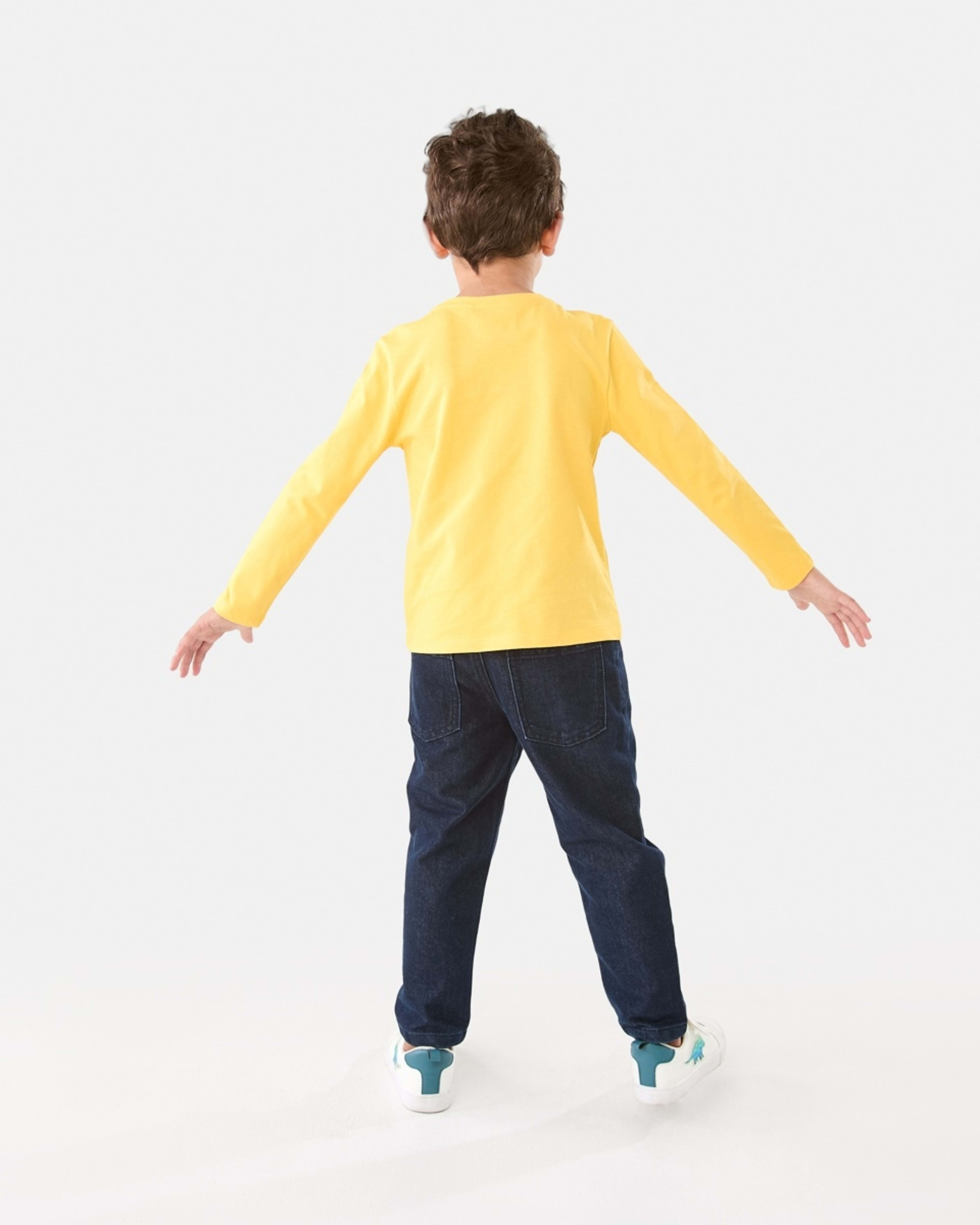 6 Long Sleeve Print T-shirt Ylw Digger, 6 of 8