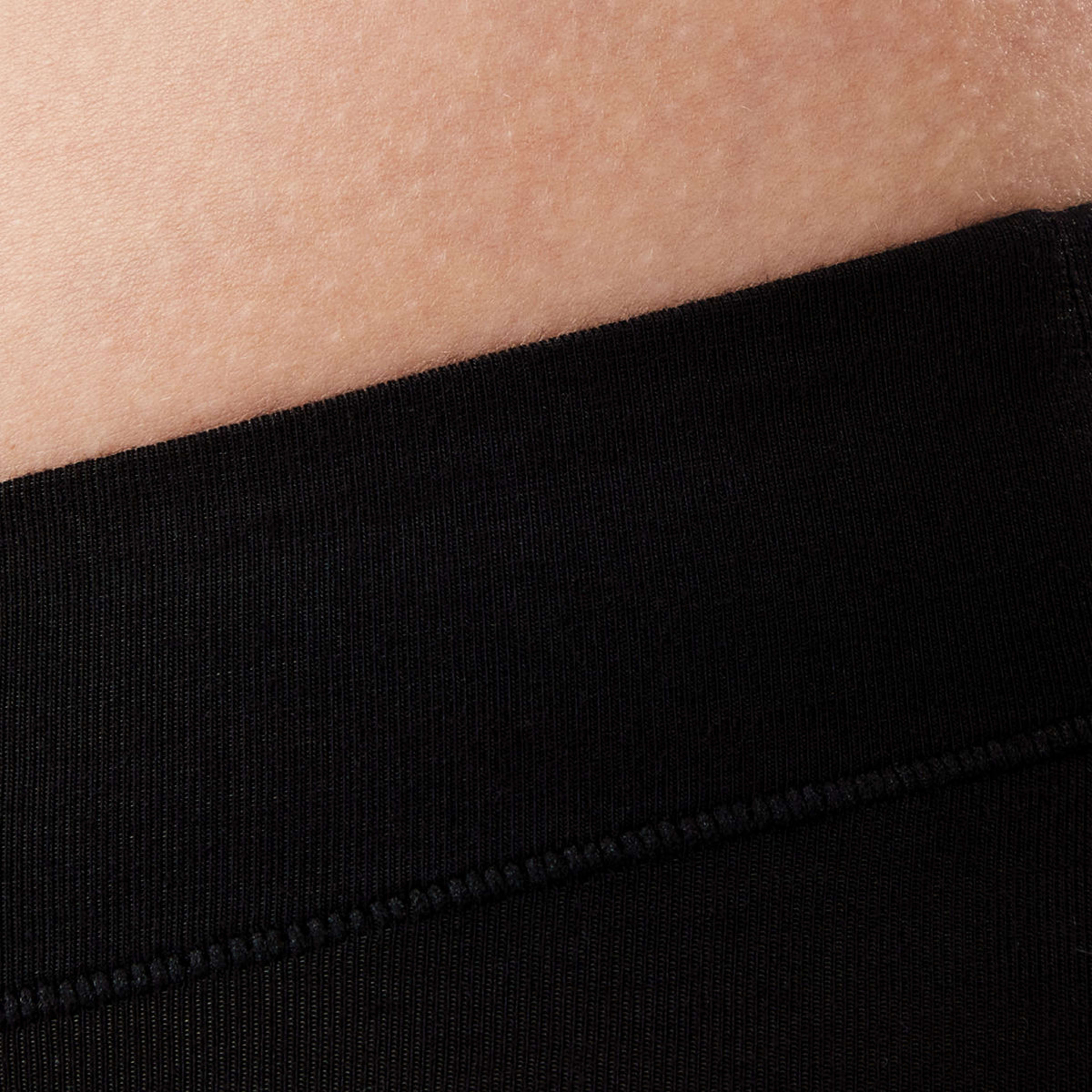 4 3 Pack Bamboo Blend Midi Briefs Black, 4 of 7
