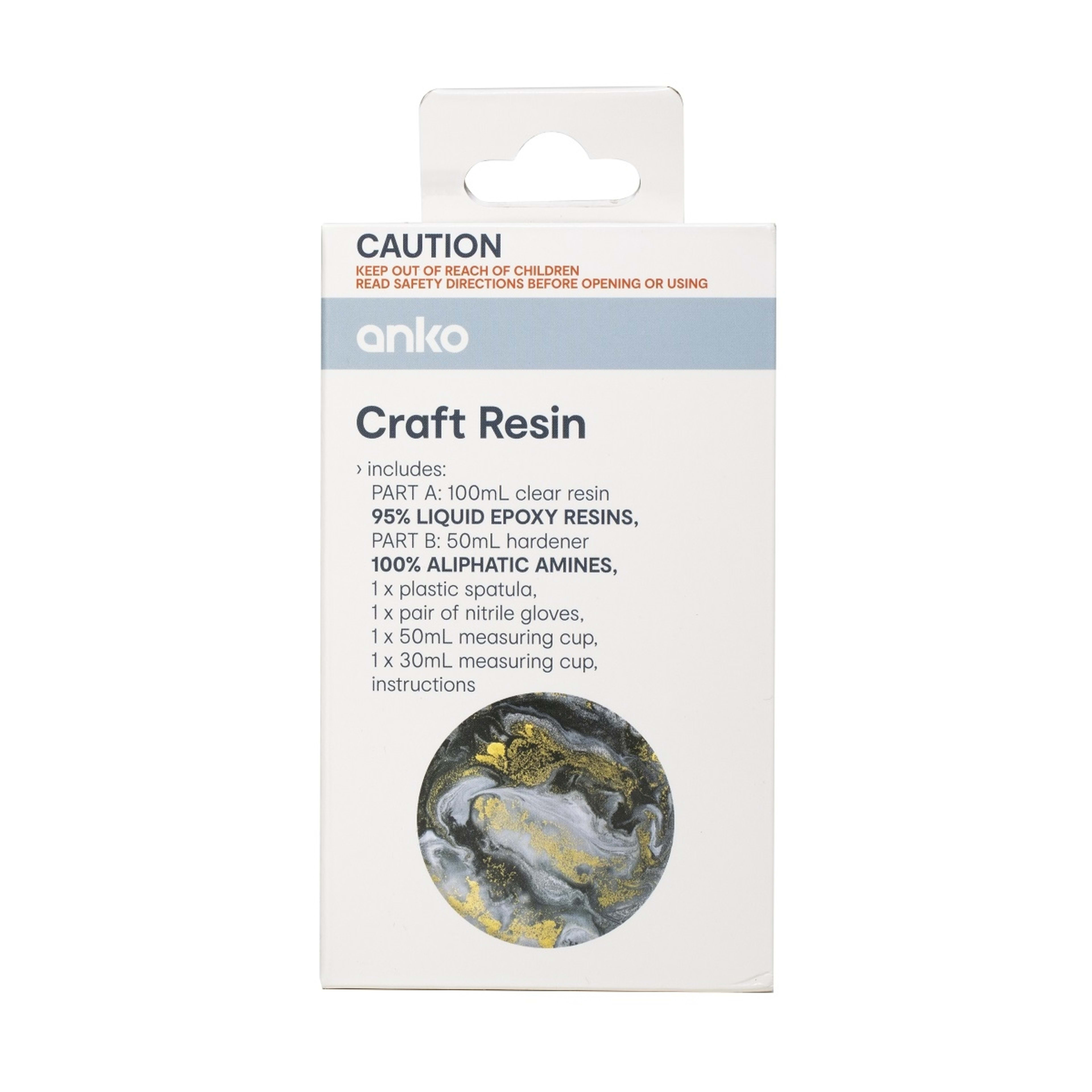 150ml Craft Resin Kmart
