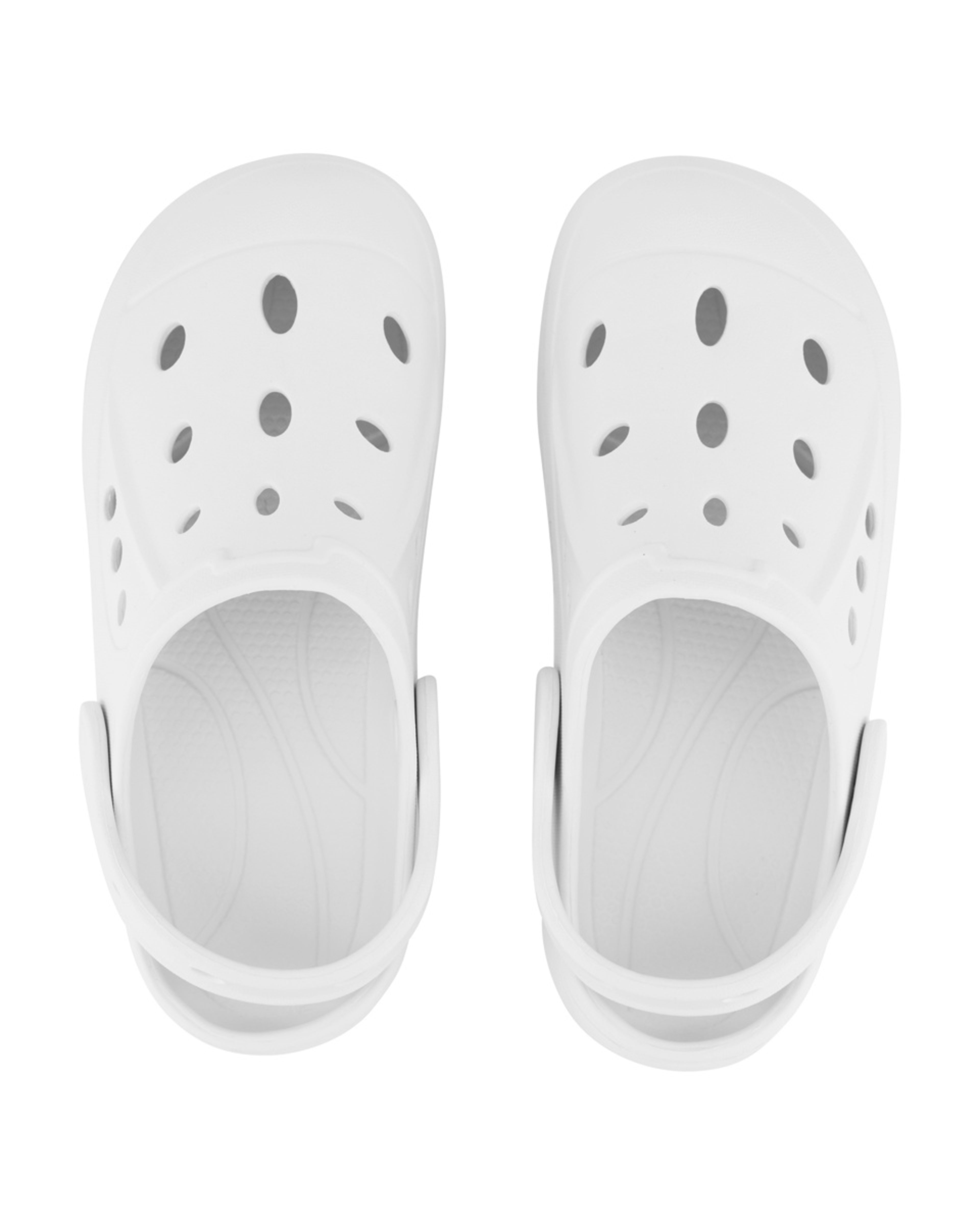3 Basic Clog Slides White, 3 of 4
