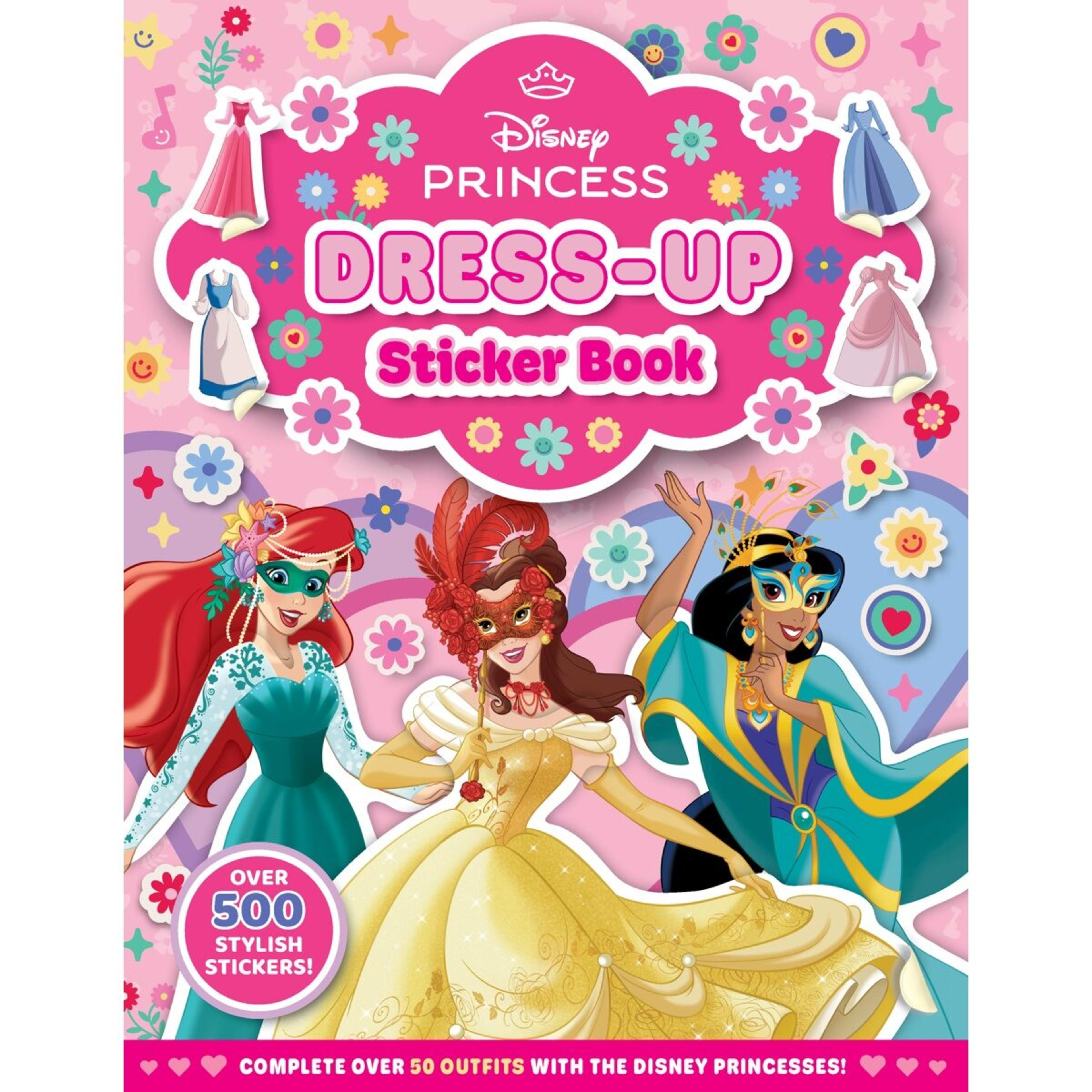 1 Disney Princess Dress-Up Sticker Book