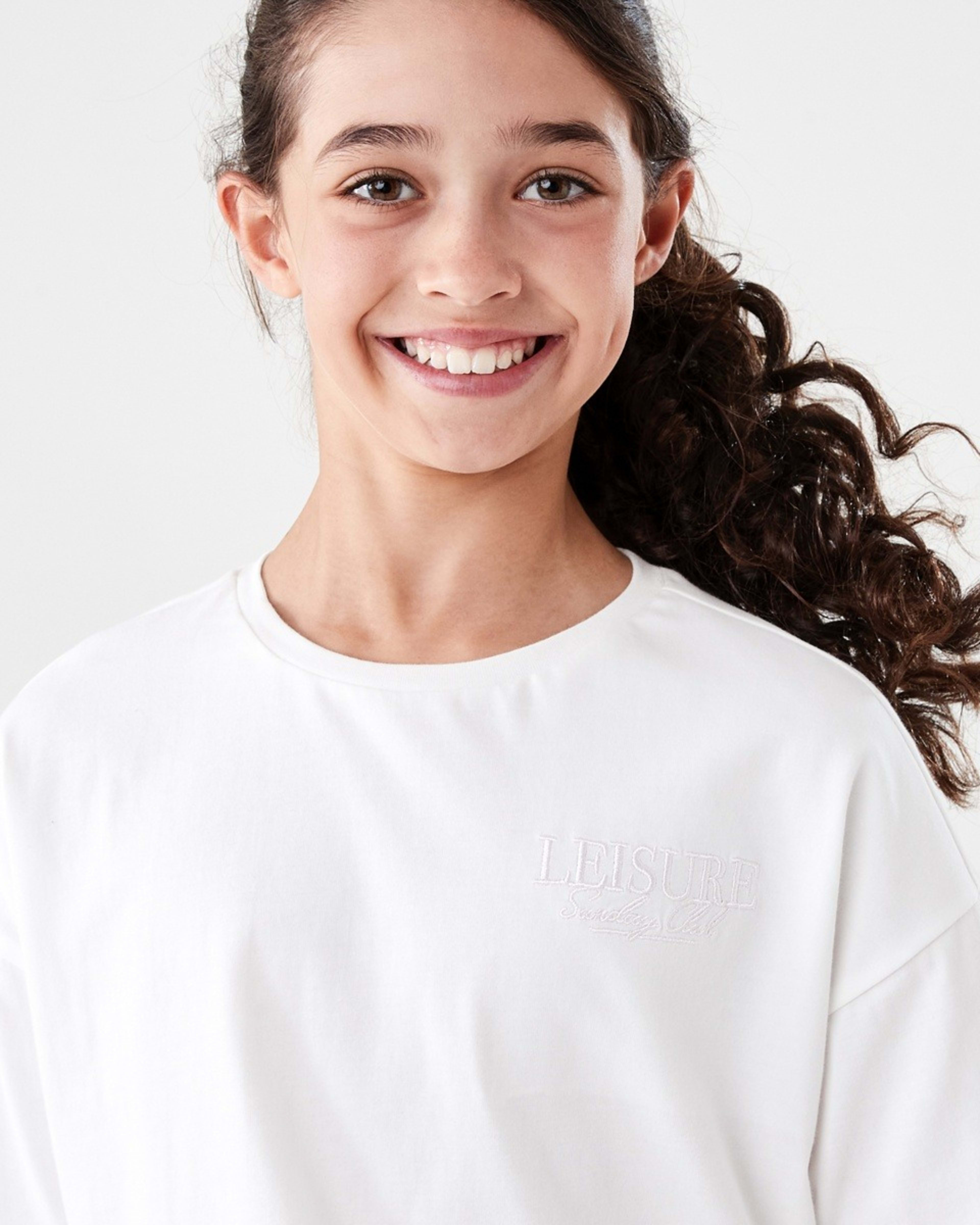 3 T-shirt and Woven Pants Pyjama Set Pnk Strp, 3 of 7