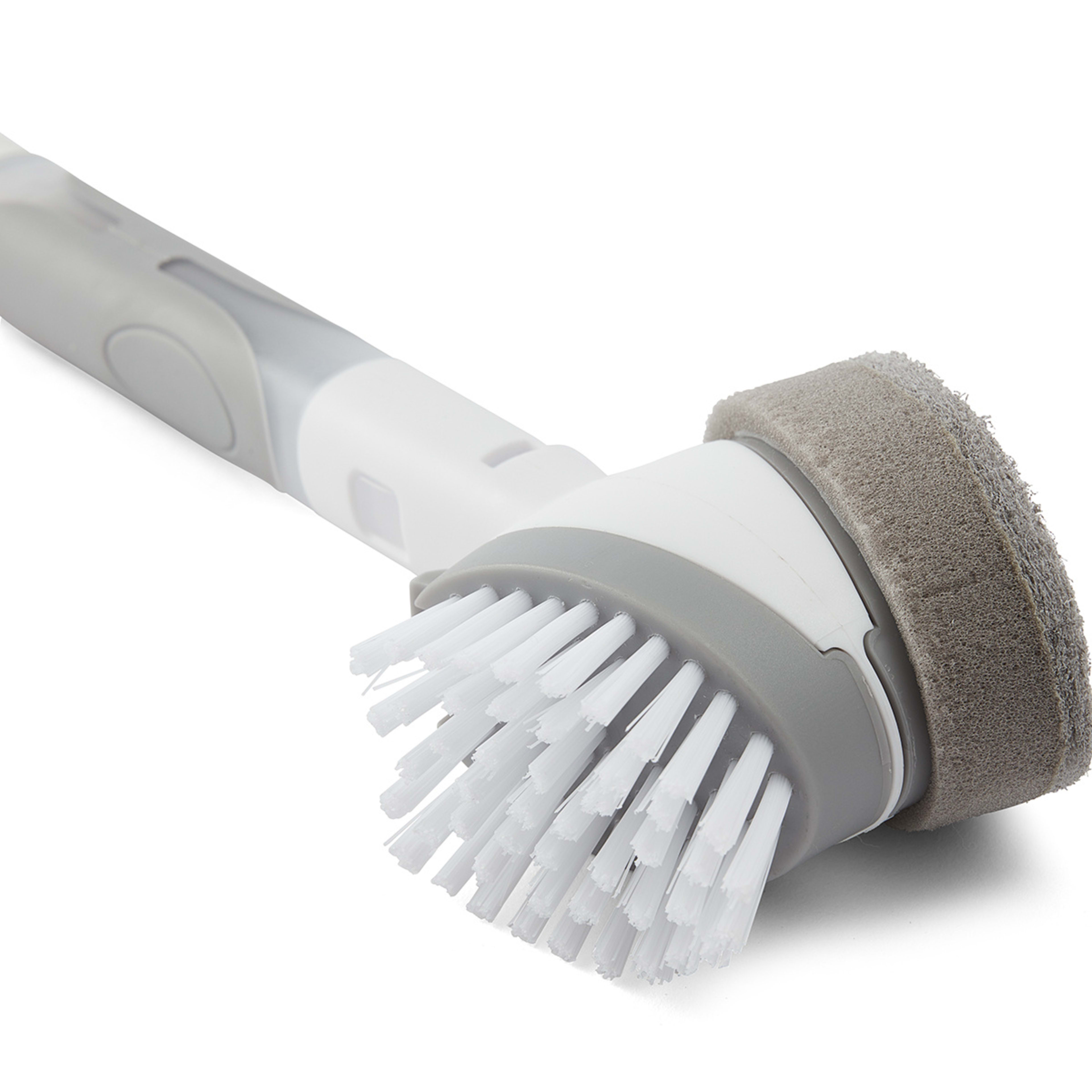 5 2-in-1 Dish Brush - White and Grey, 5 of 6