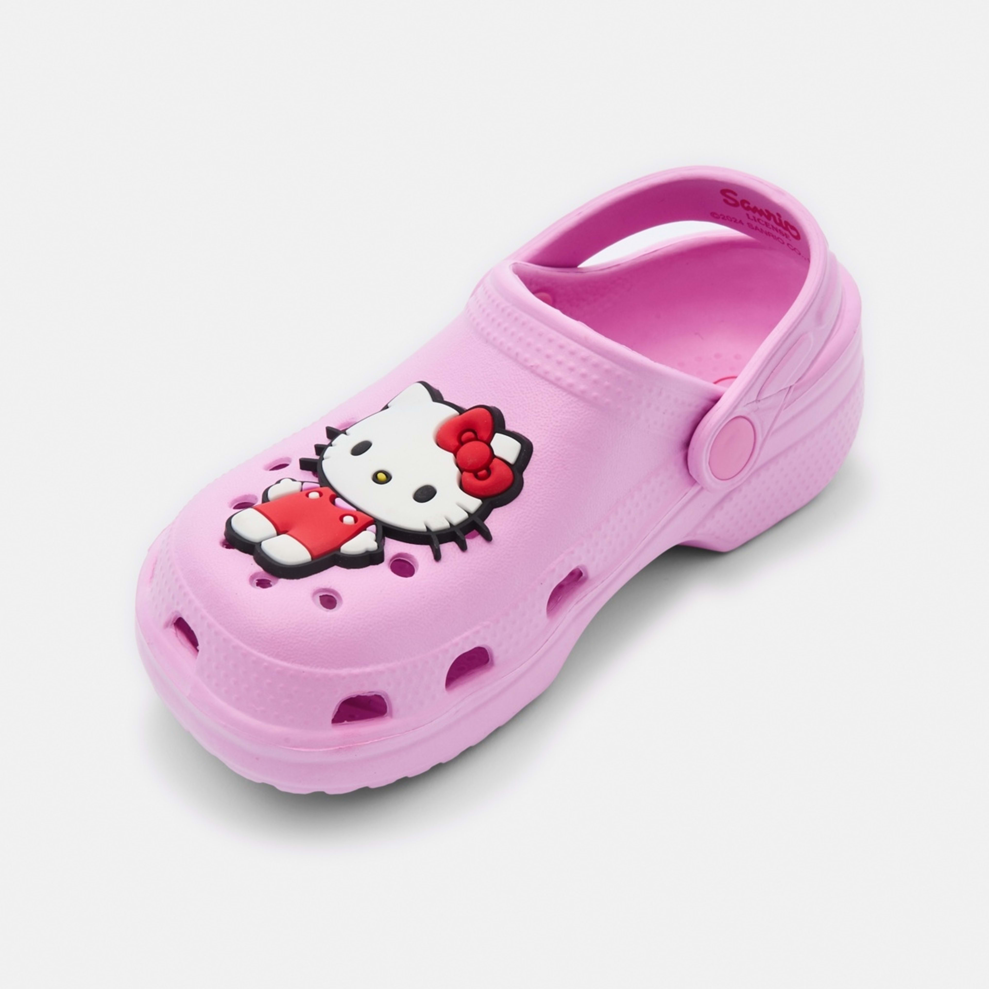 3 Junior Hello Kitty License Clogs Pink, 3 of 5