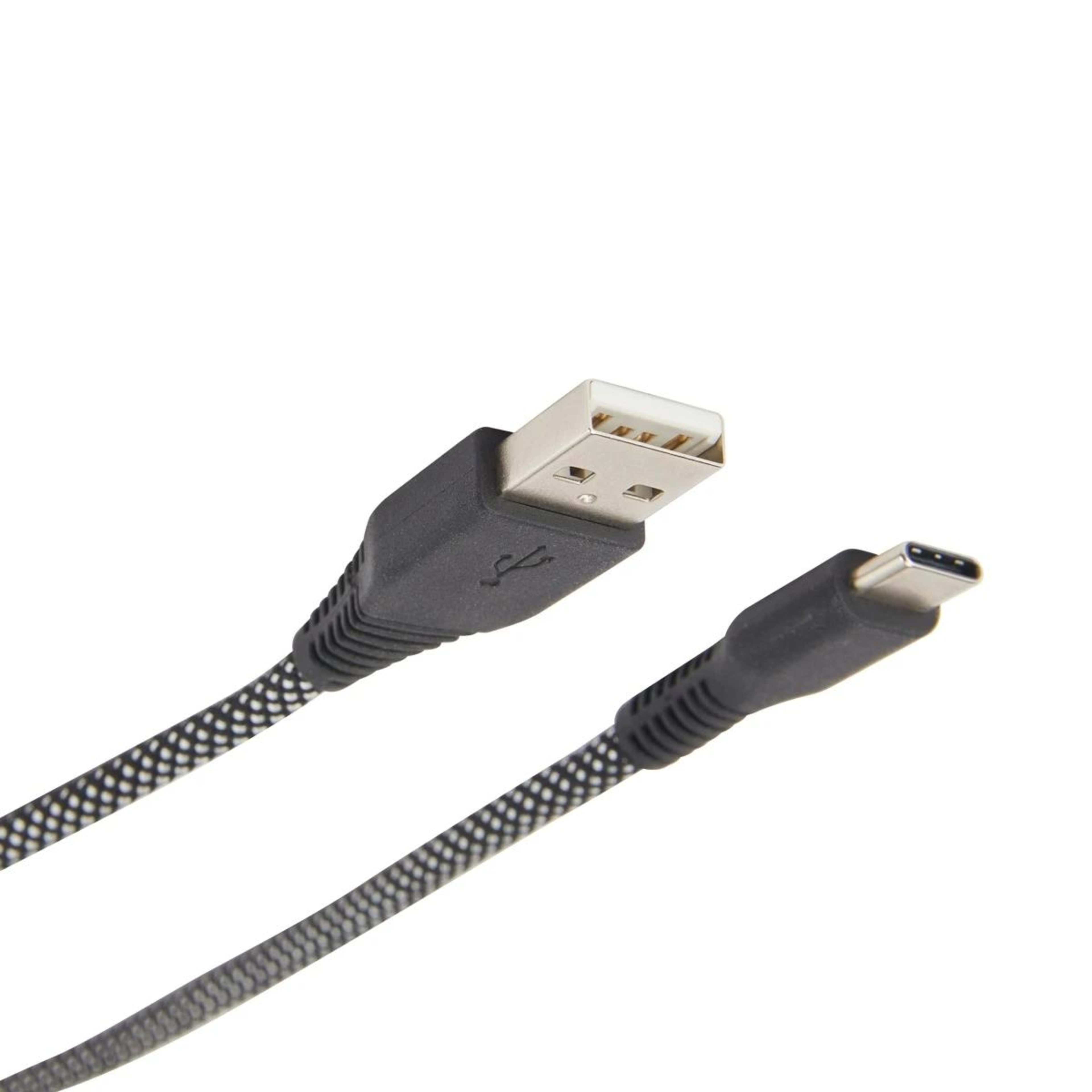 1 Magnetic USB-A to USB-C Cable - Black