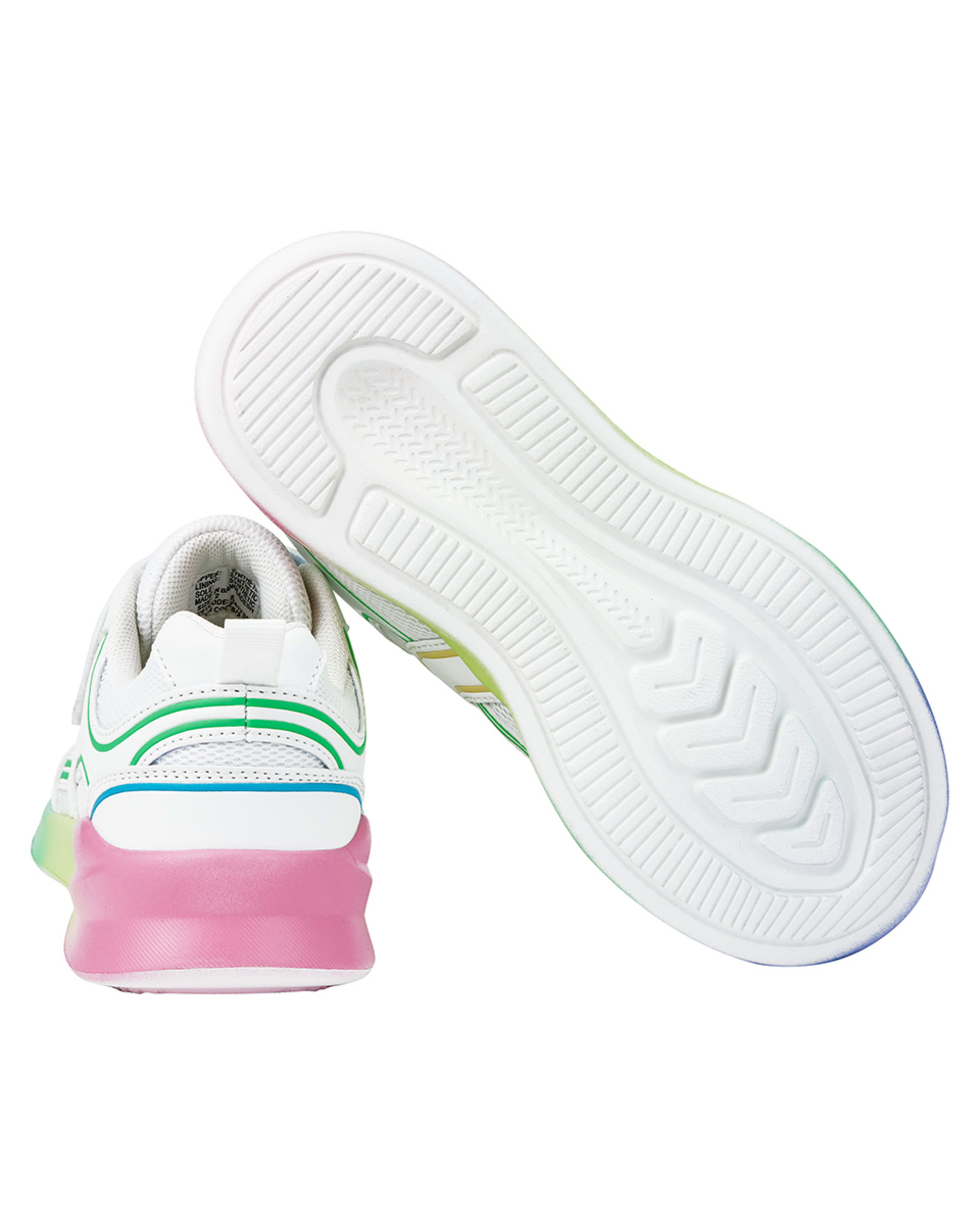 5 Senior Sneakers WHITE Ombre Sole, 5 of 5