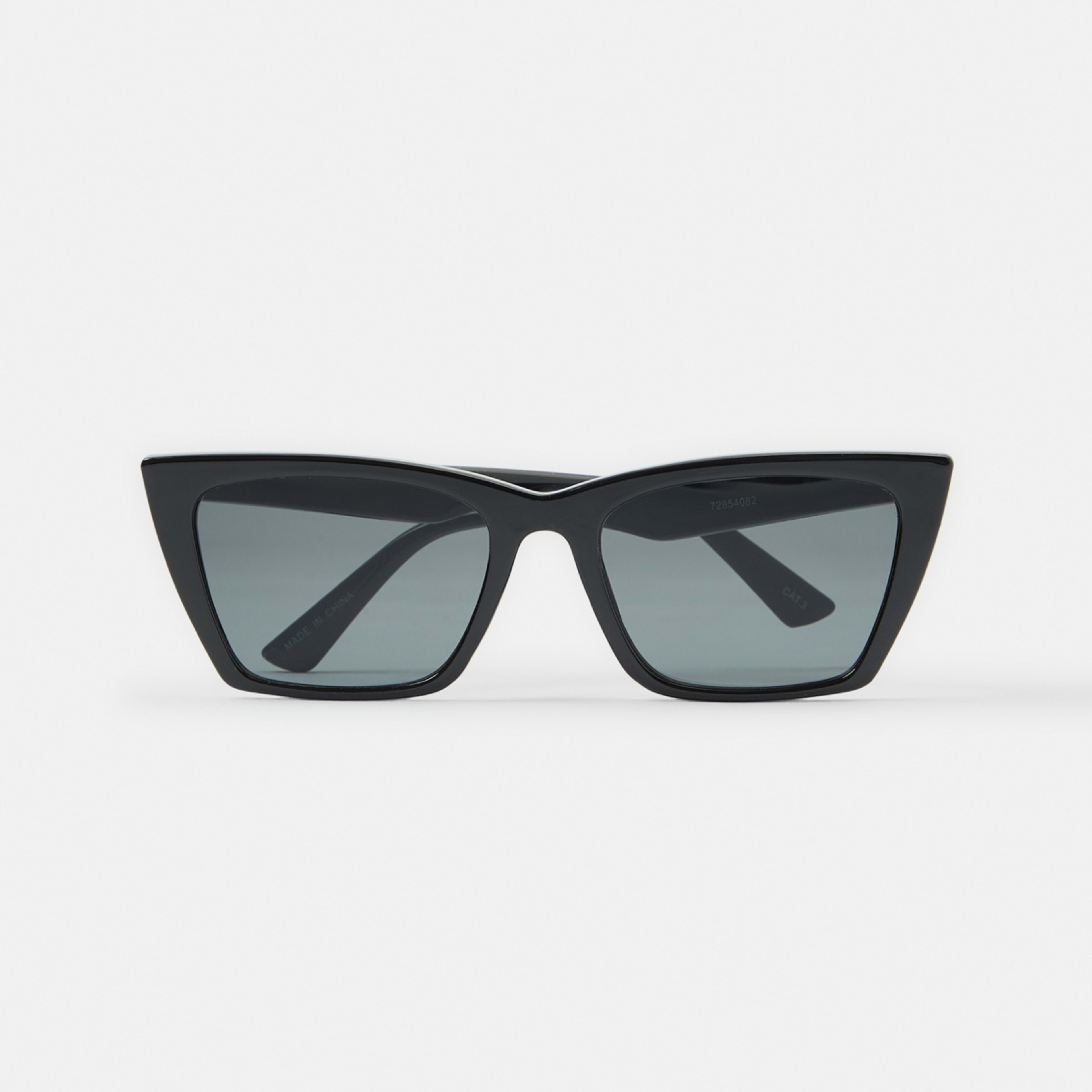 1 Cat Eye Sunglasses Black, 1 of 9