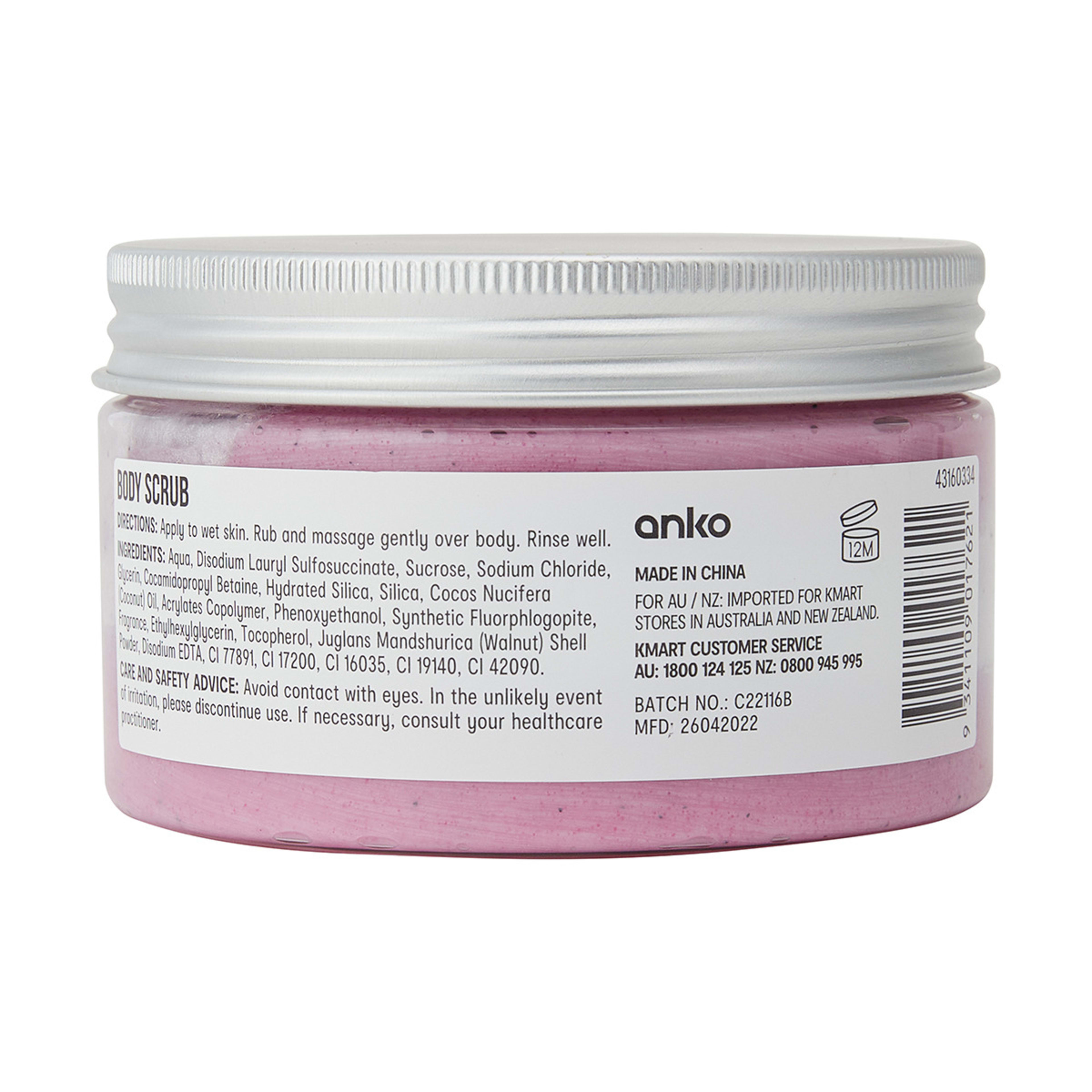 Whipped Body Scrub 300g Watermelon Scented Kmart