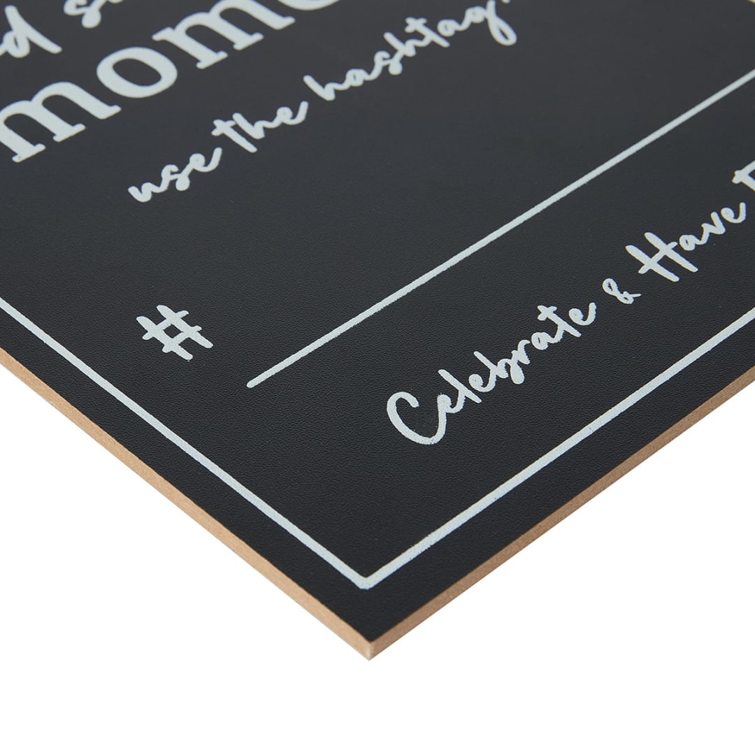 Hashtag Chalkboard Sign Kmart