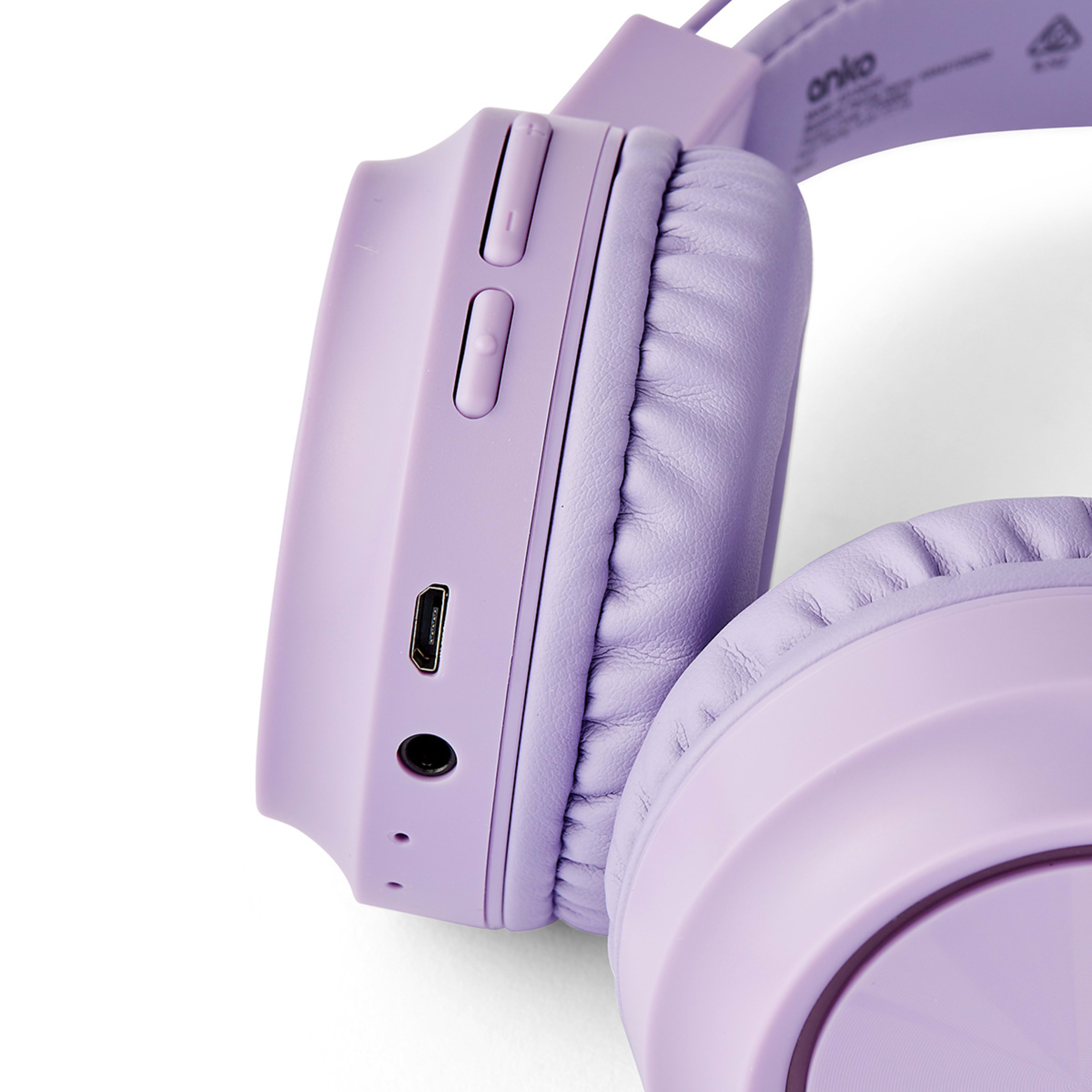 8 Buddy Light Up Bluetooth Headphones - Lilac, 8 of 10