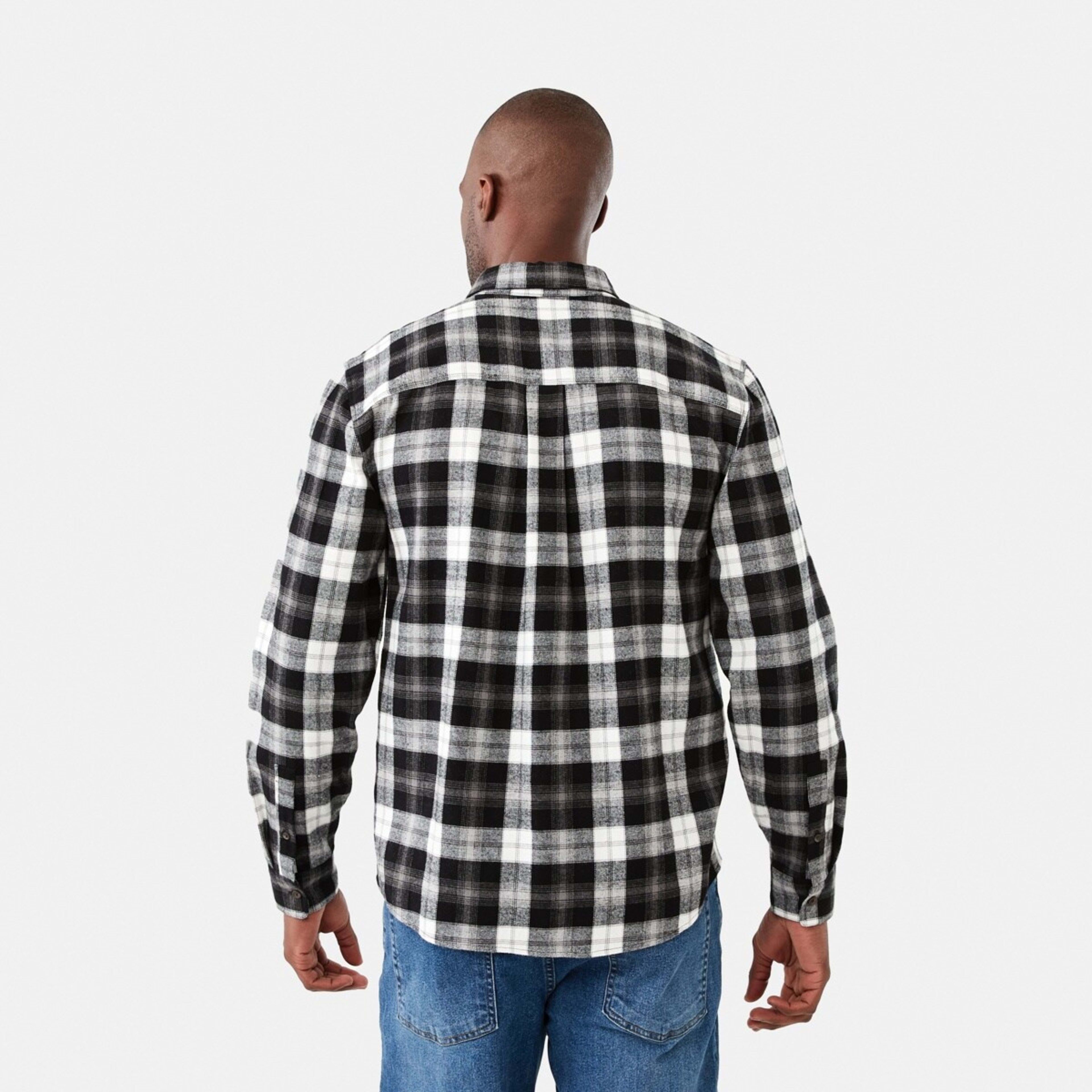 3 Long Sleeve Brushed Check Shirt Lasa Check, 3 of 6