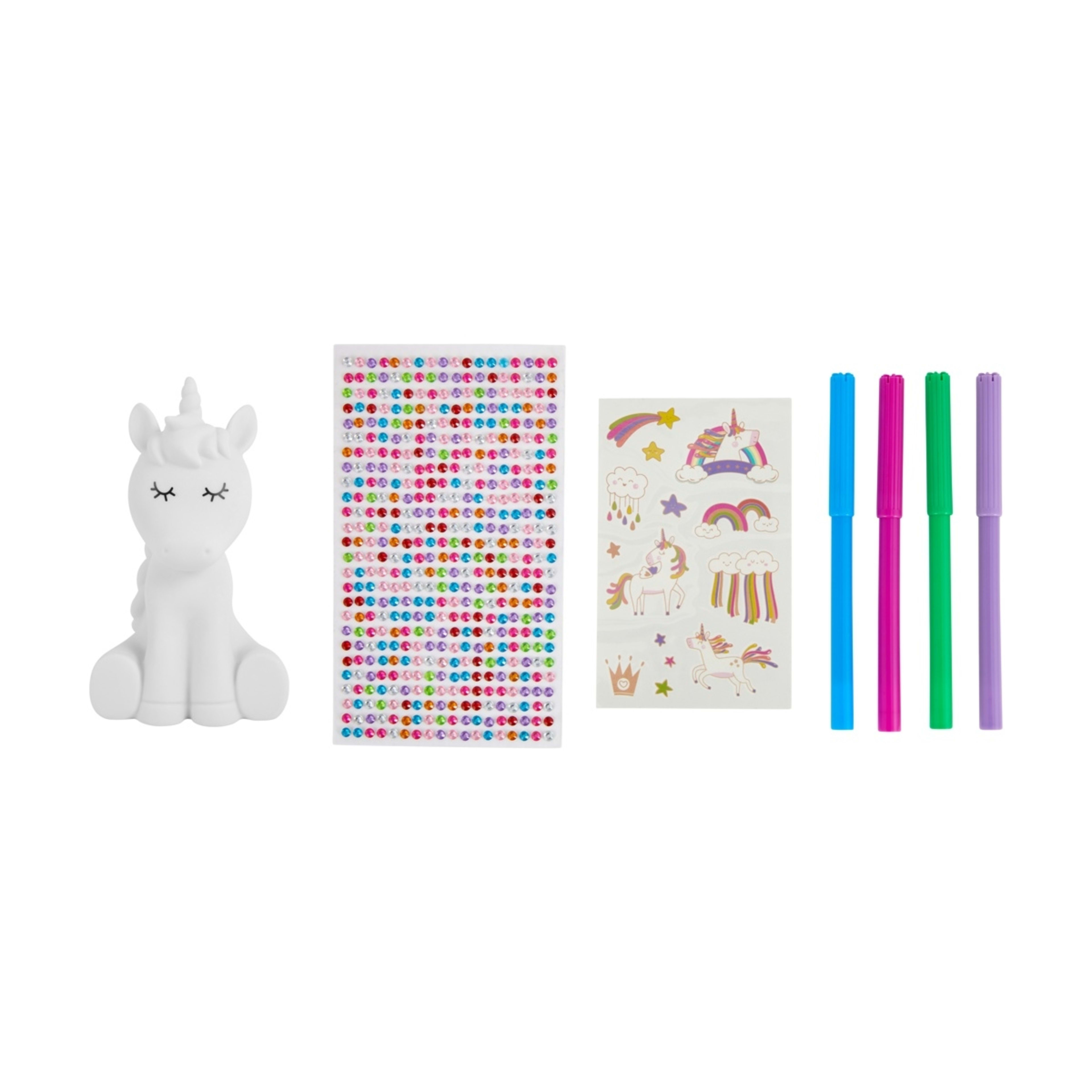 Decorate Your Own Unicorn Vinyl Set - Kmart