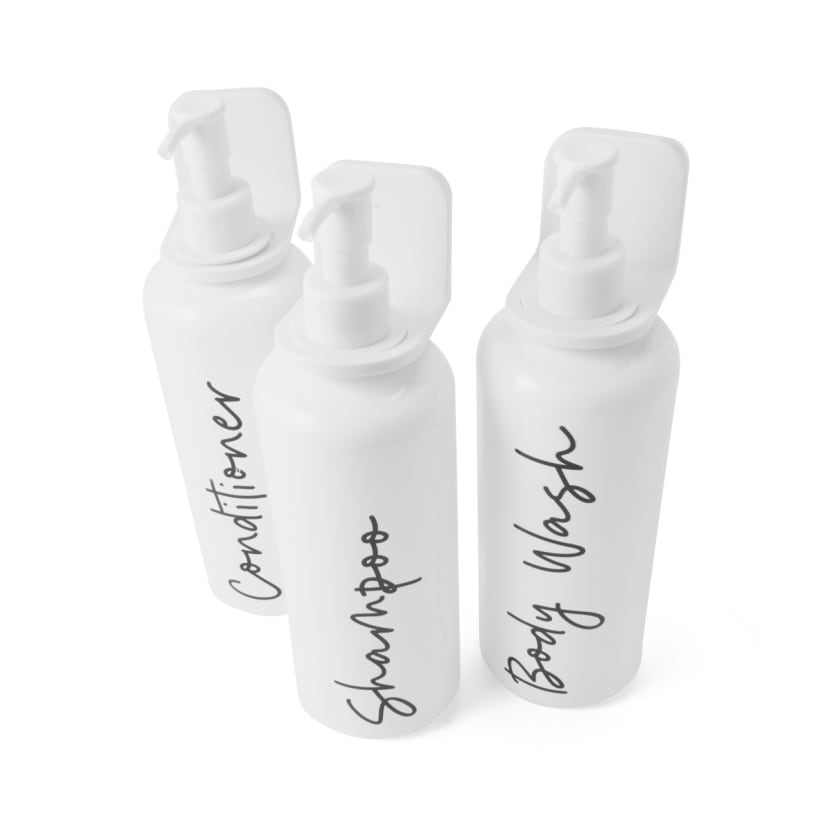Set of 3 Bottles with Hangers - Kmart