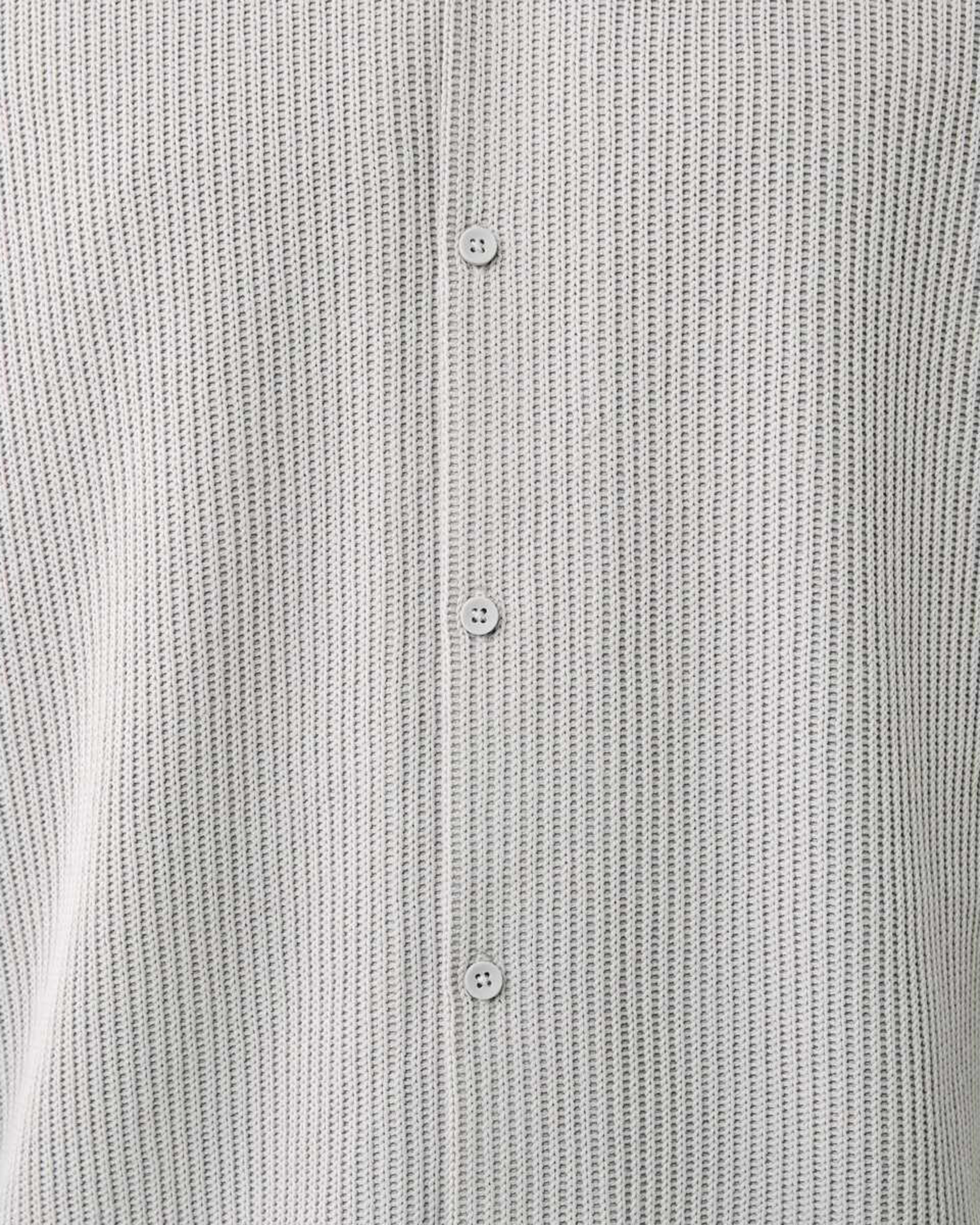 6 Short Sleeve Jacquard Knit Shirt Bge Lunar, 6 of 6