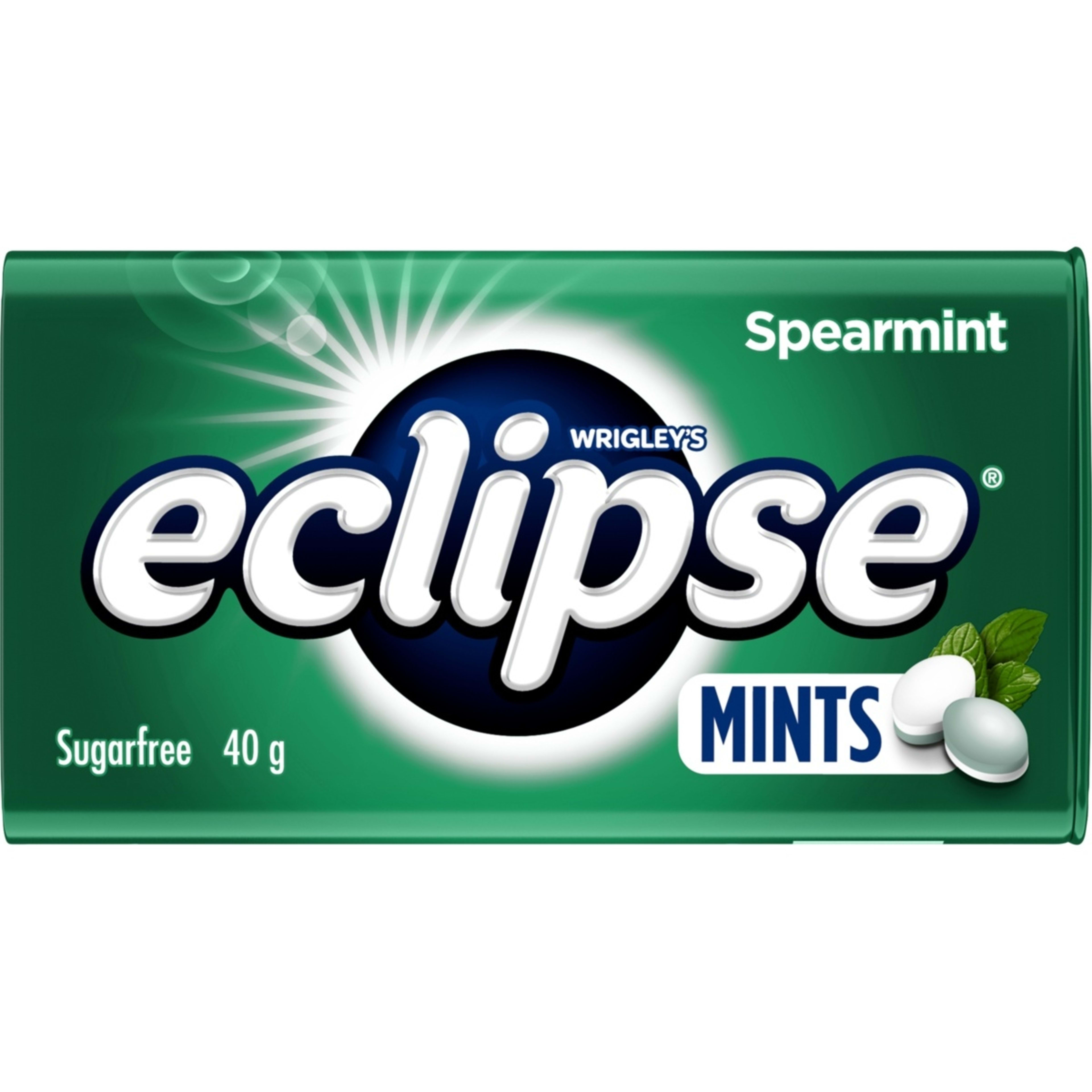 1 Wrigley's Eclipse Spearmint Tin 40g